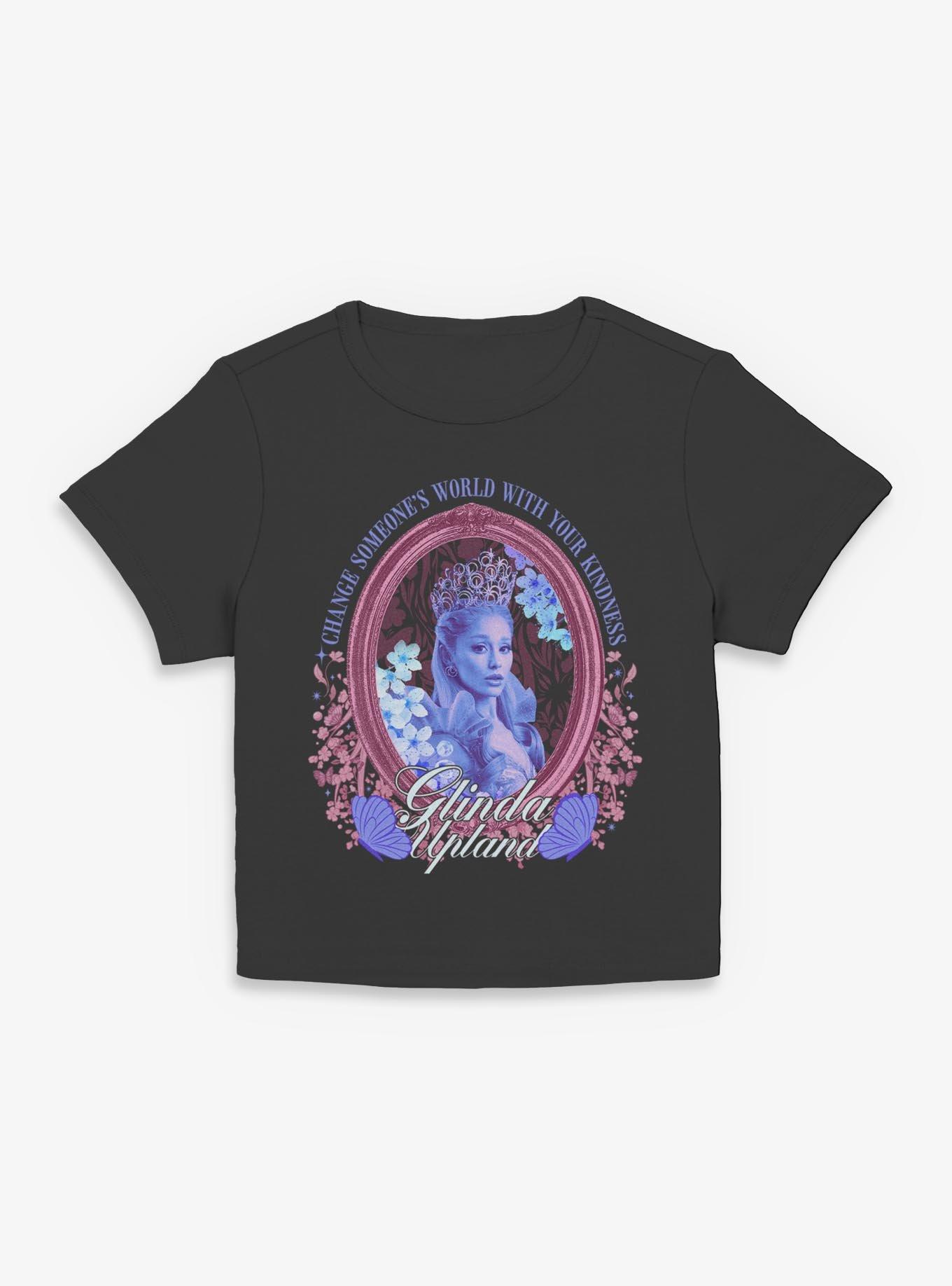 Wicked Glinda Be Kind Womens Baby Tee Box Lunch Exclusive, , hi-res