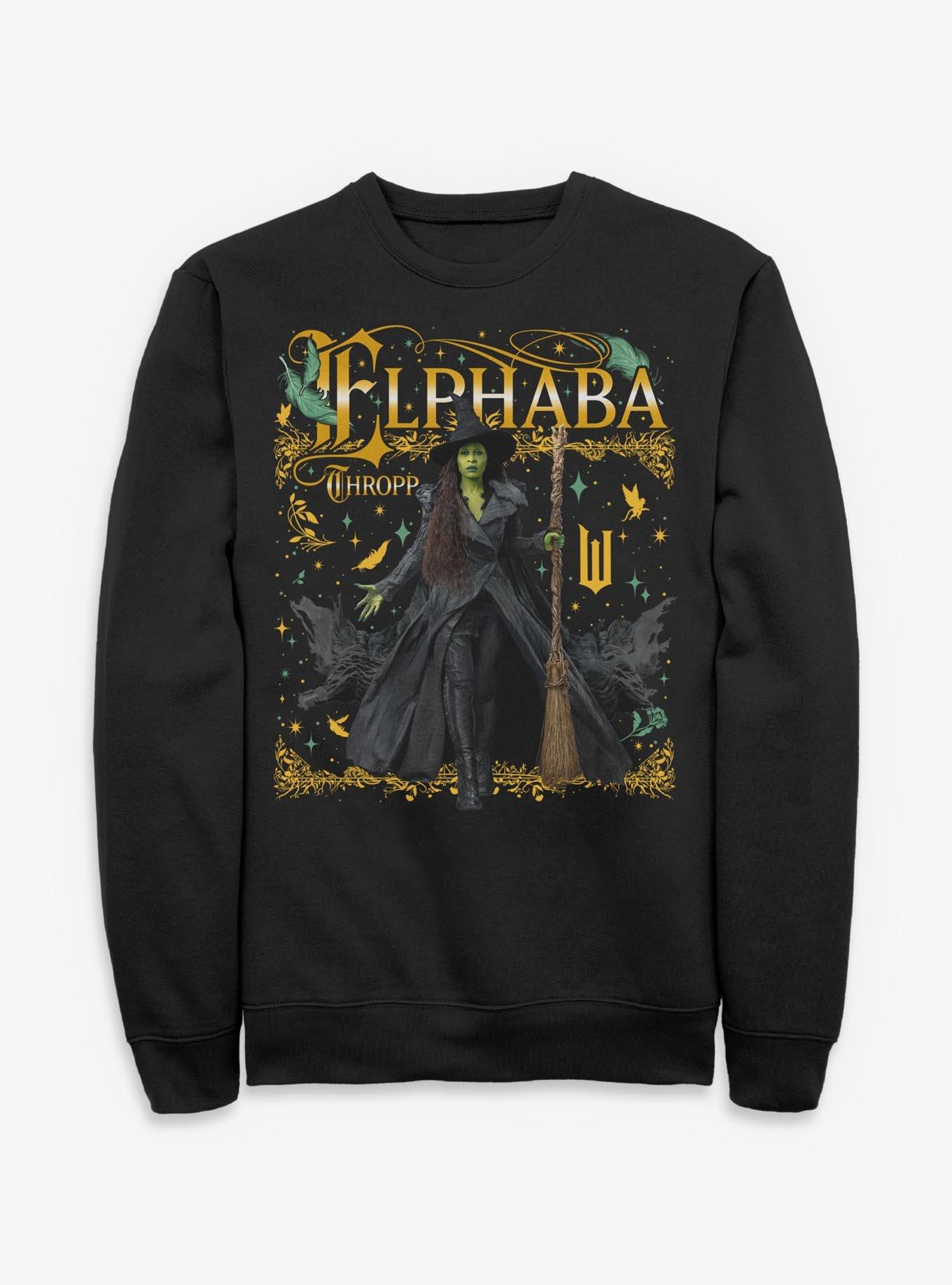 Wicked Elphaba Thropp Sweatshirt Box Lunch Exclusive, , hi-res
