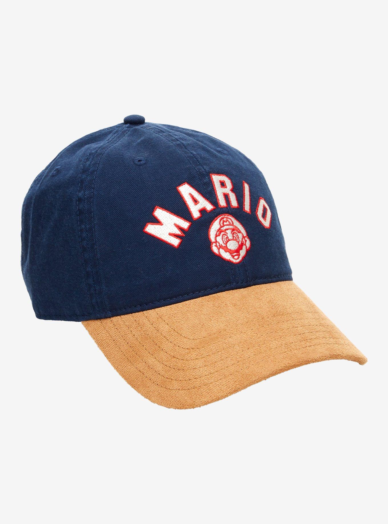 Nintendo Super Mario Bros. Mario Ball Cap &mdash; BoxLunch Exclusive, , hi-res