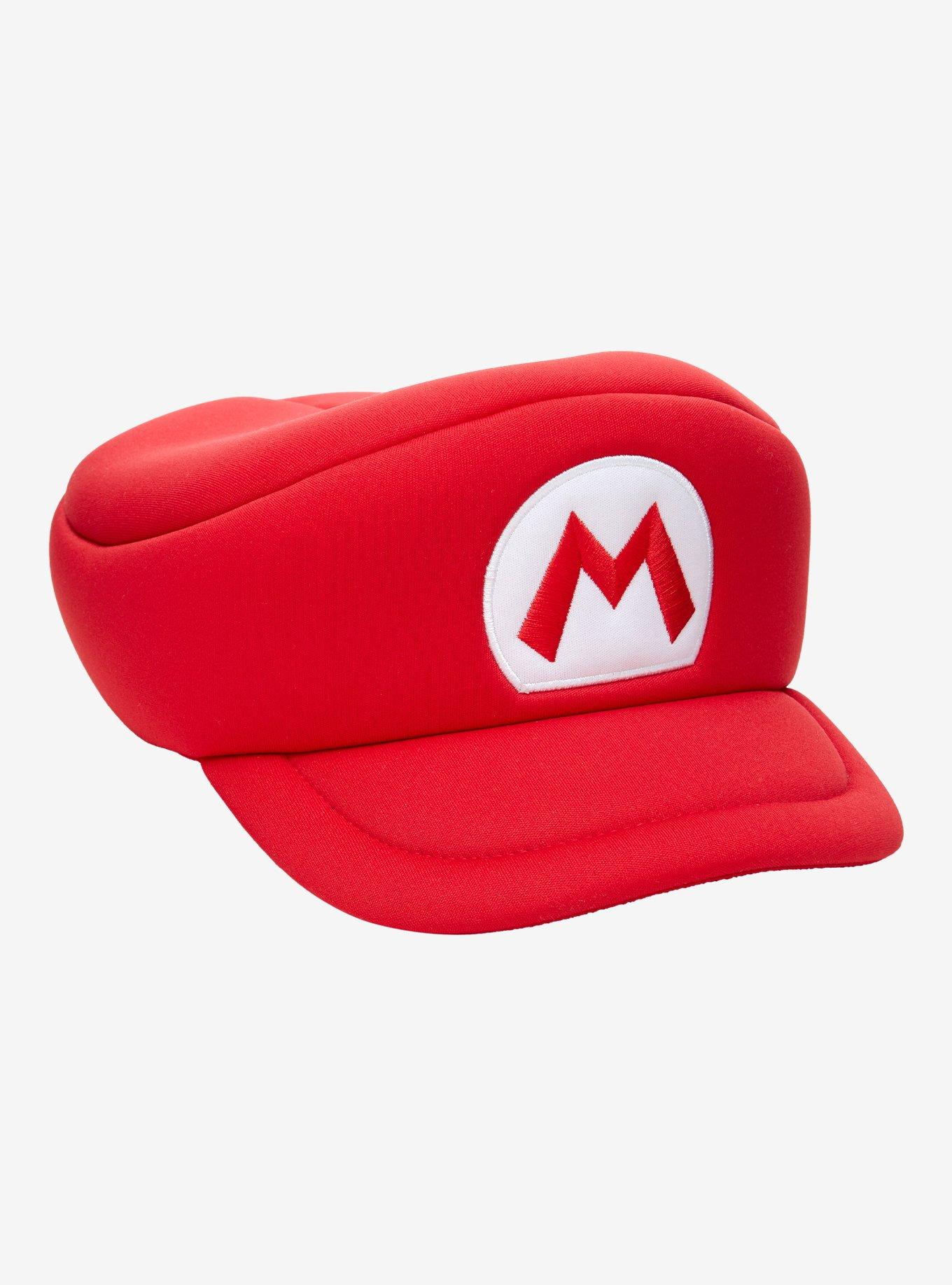 Nintendo Super Mario Bros. Mario Replica Hat &mdash; BoxLunch Exclusive, , hi-res