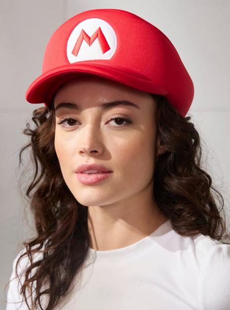 Nintendo Super Mario Bros. Mario Replica Hat — BoxLunch Exclusive ...