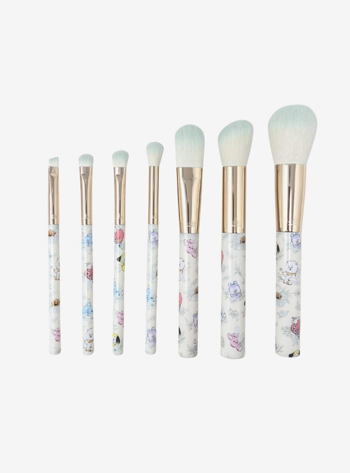 BT21 7-PC Makeup Brush Set, , hi-res