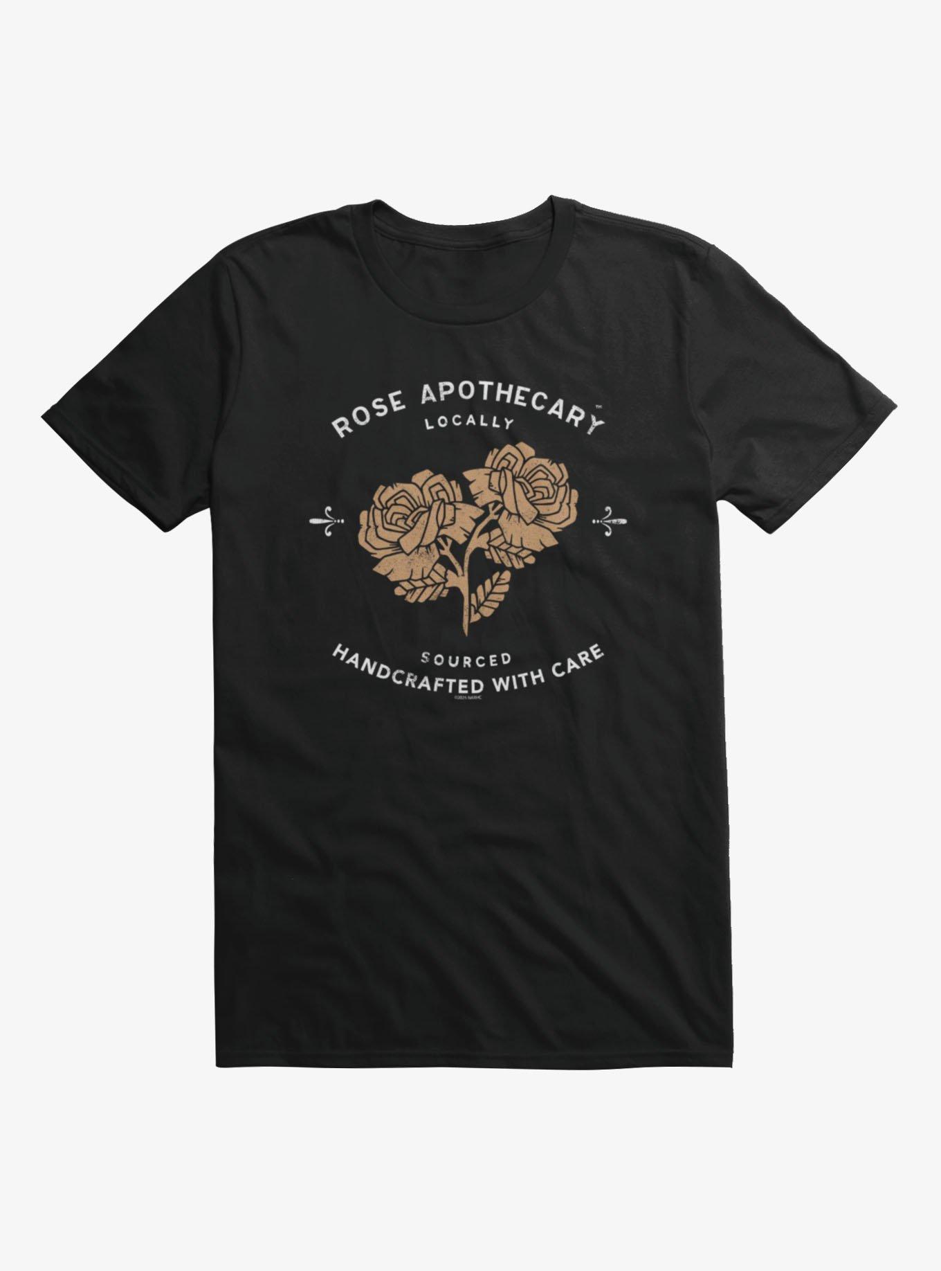 Schitt's Creek Rose Apothecary T-Shirt, BLACK, hi-res
