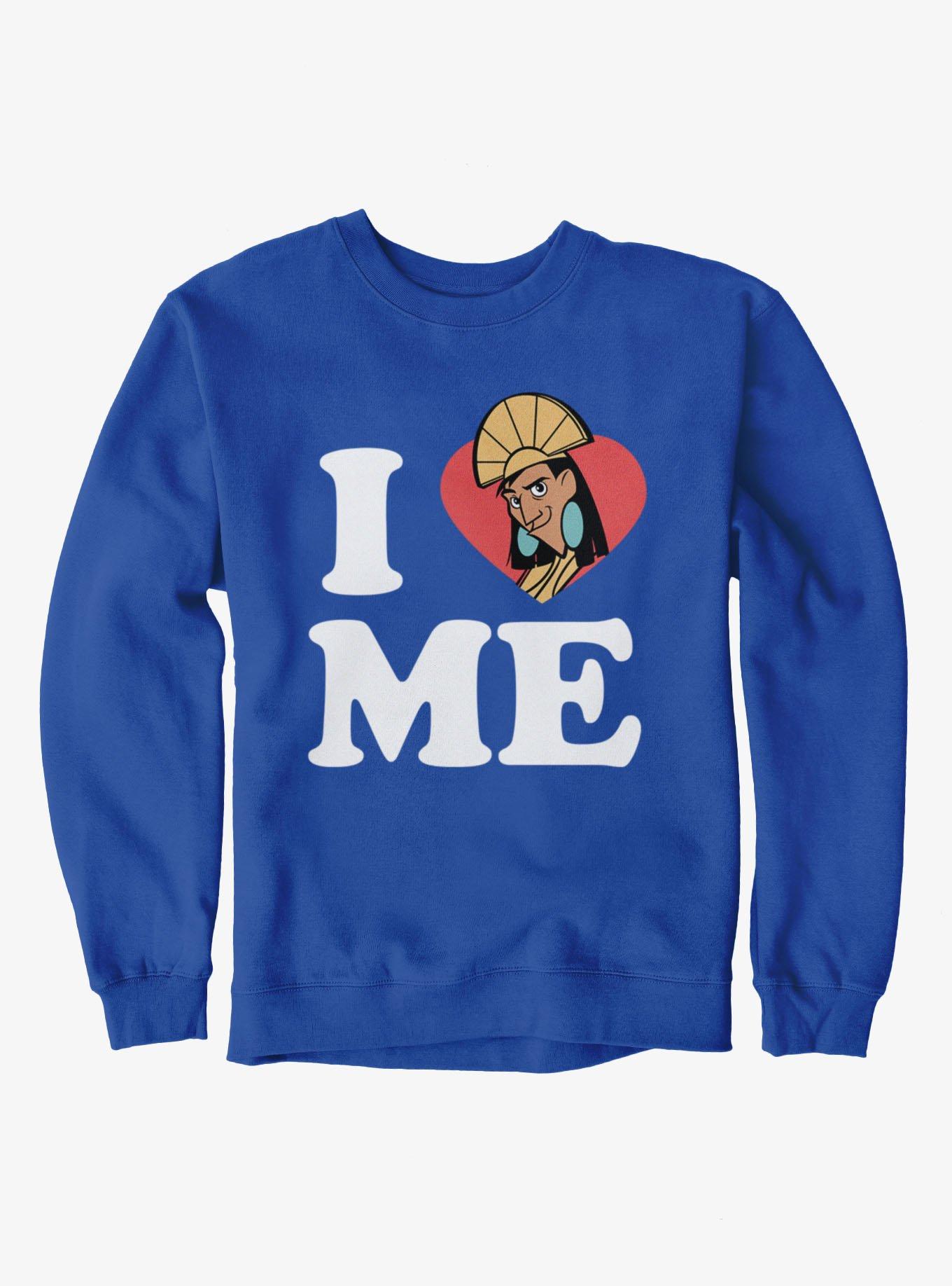 Disney The Emperor's New Groove Kuzco I Love Me Crew Sweatshirt