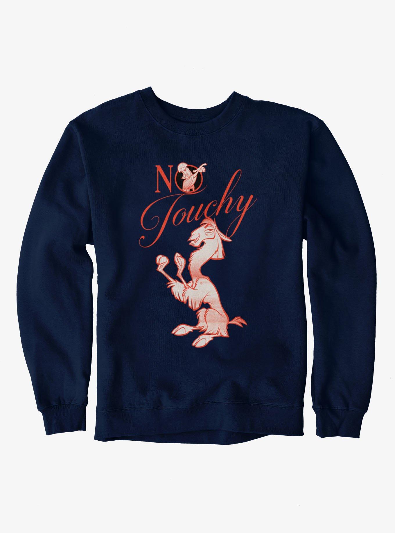Disney The Emperor's New Groove No Touchy Crew Sweatshirt, , hi-res