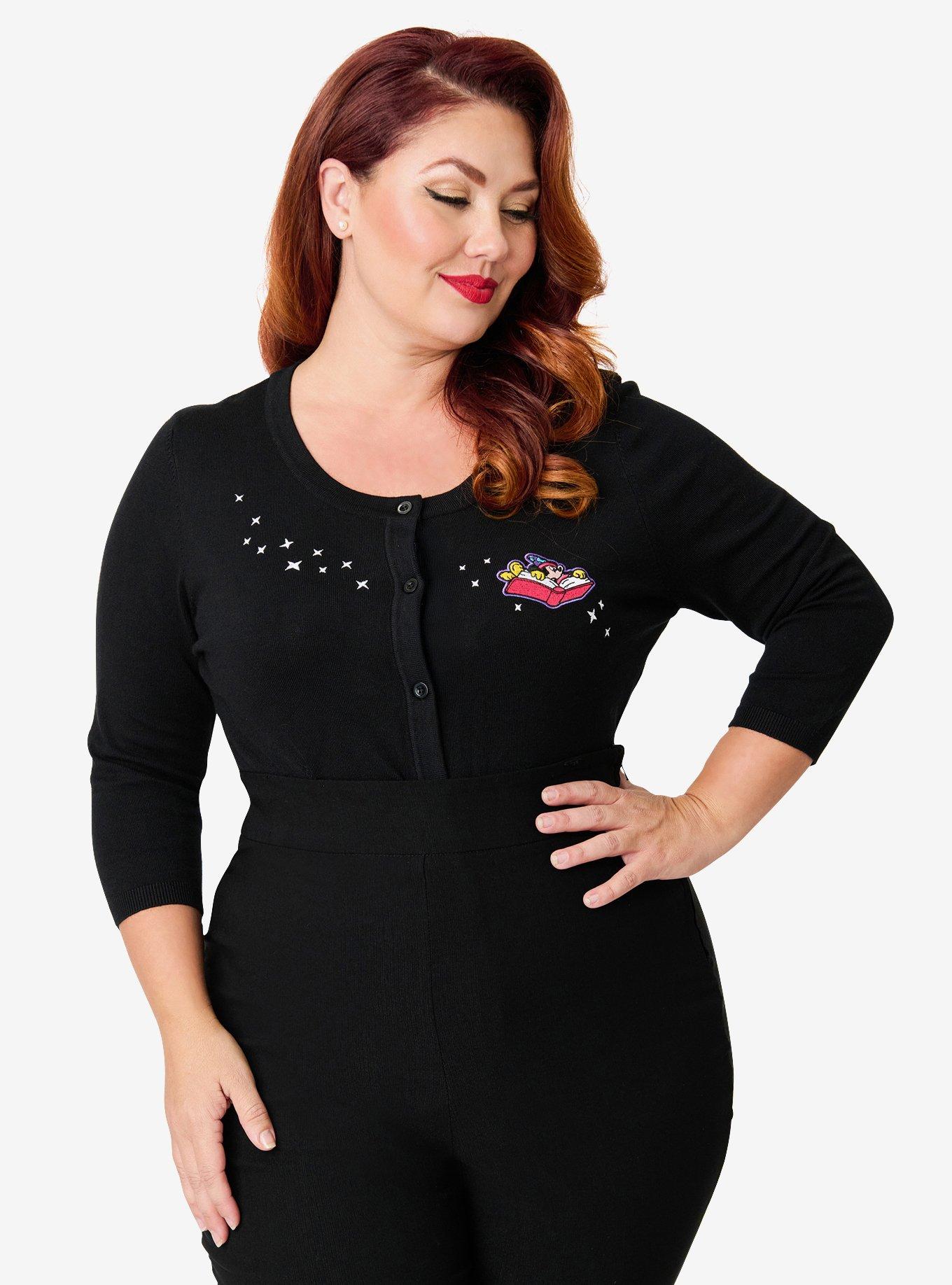 Disney Fantasia Collection by Unique Vintage Plus Sorcerers Apprentice Cardigan