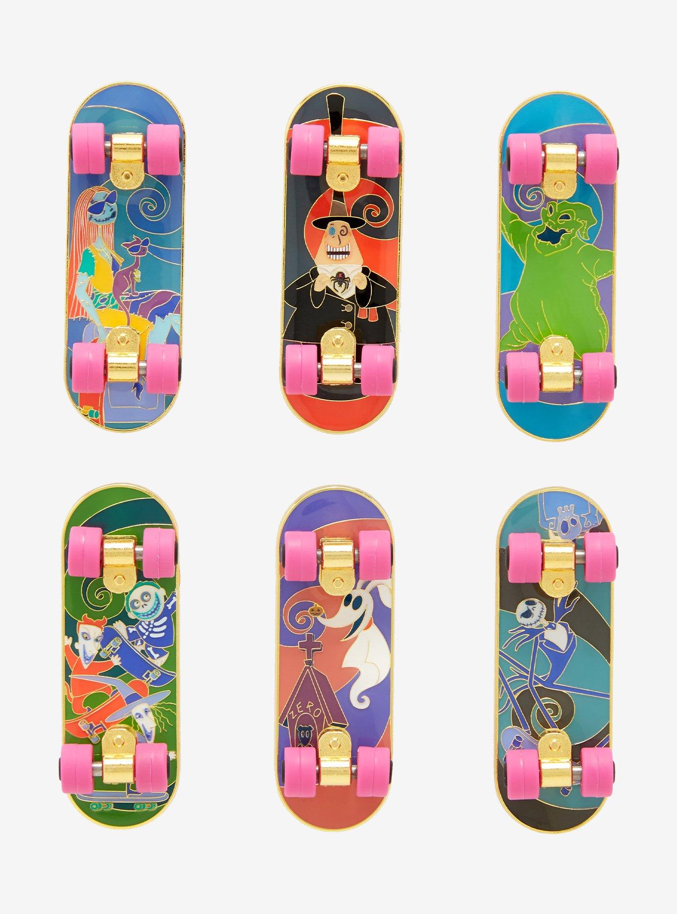 Loungefly The Nightmare Before Christmas Skateboard Blind Box Enamel Pin, , hi-res