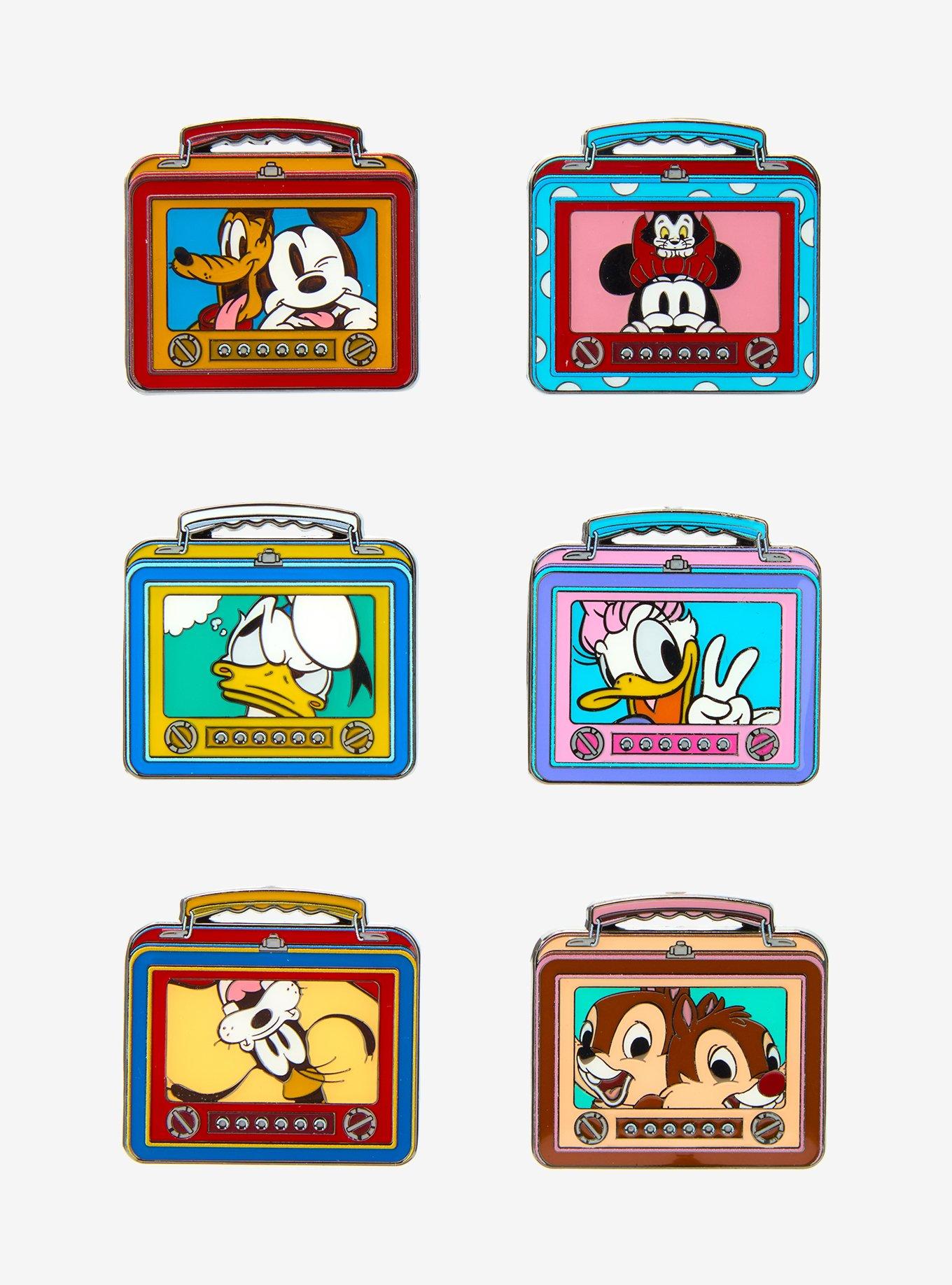 Loungefly Disney Mickey Mouse & Friends Lunch Box  Blind Box Enamel Pin Hot Topic Exclusive, , hi-res