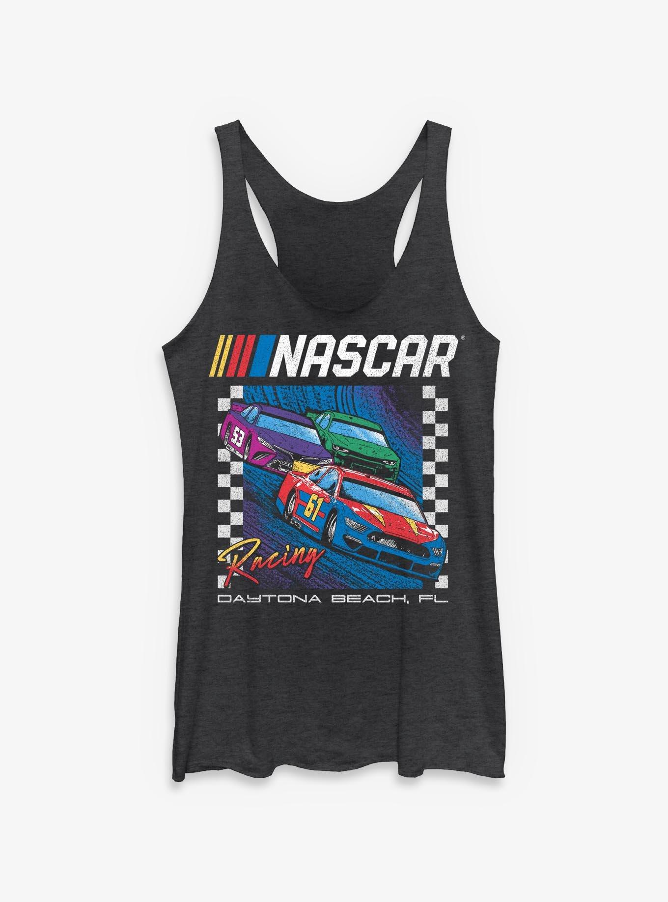 NASCAR Checkered Box Racing Car Womens Tank, , hi-res