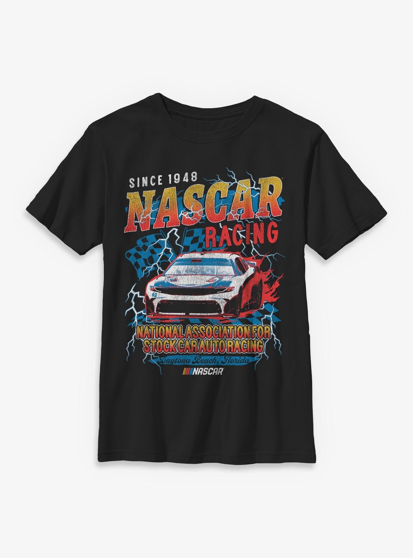 NASCAR Stock Car Auto Racing Youth T-Shirt, , hi-res