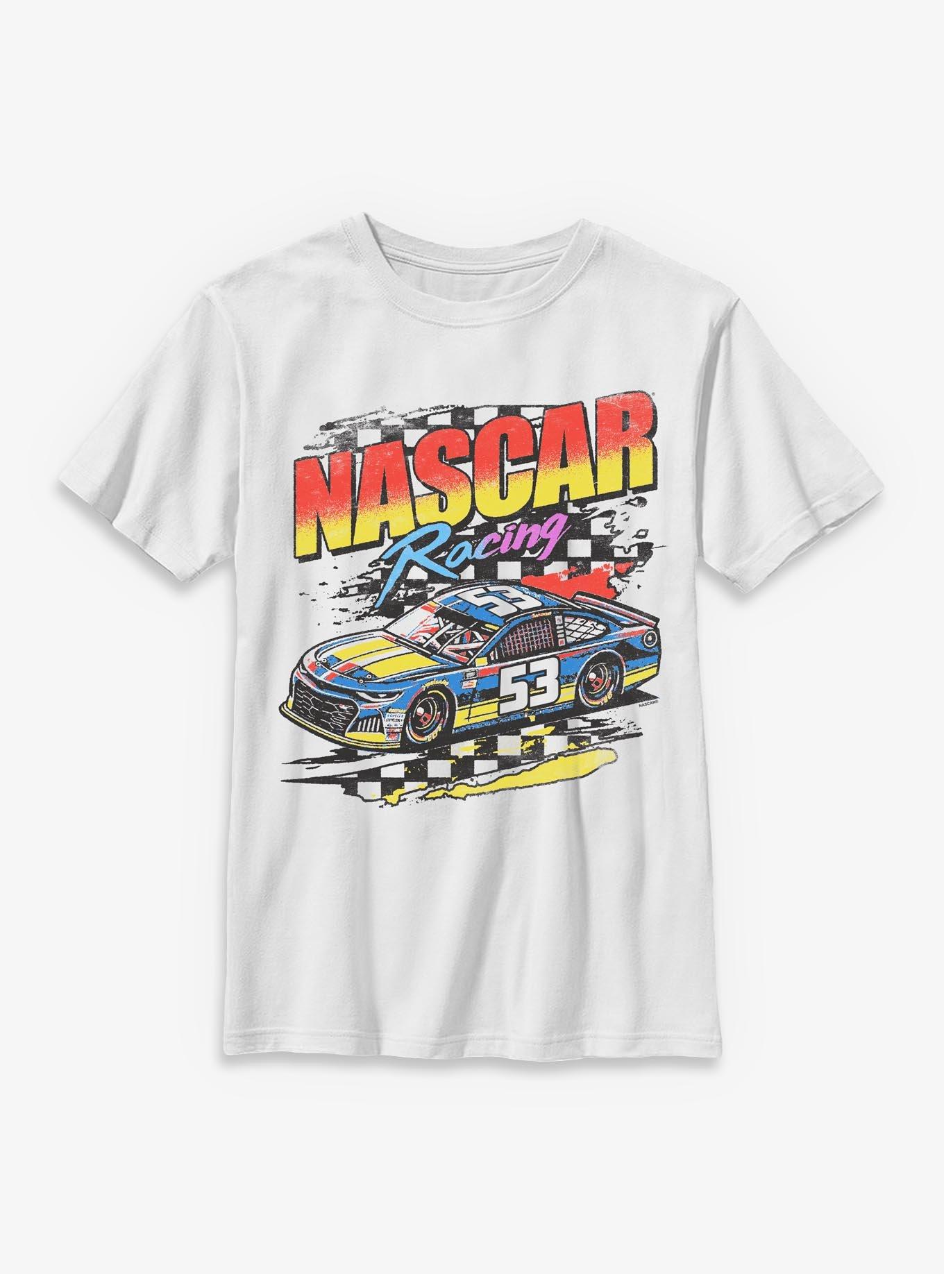 NASCAR Retro Racing Car  Youth T-Shirt, , hi-res
