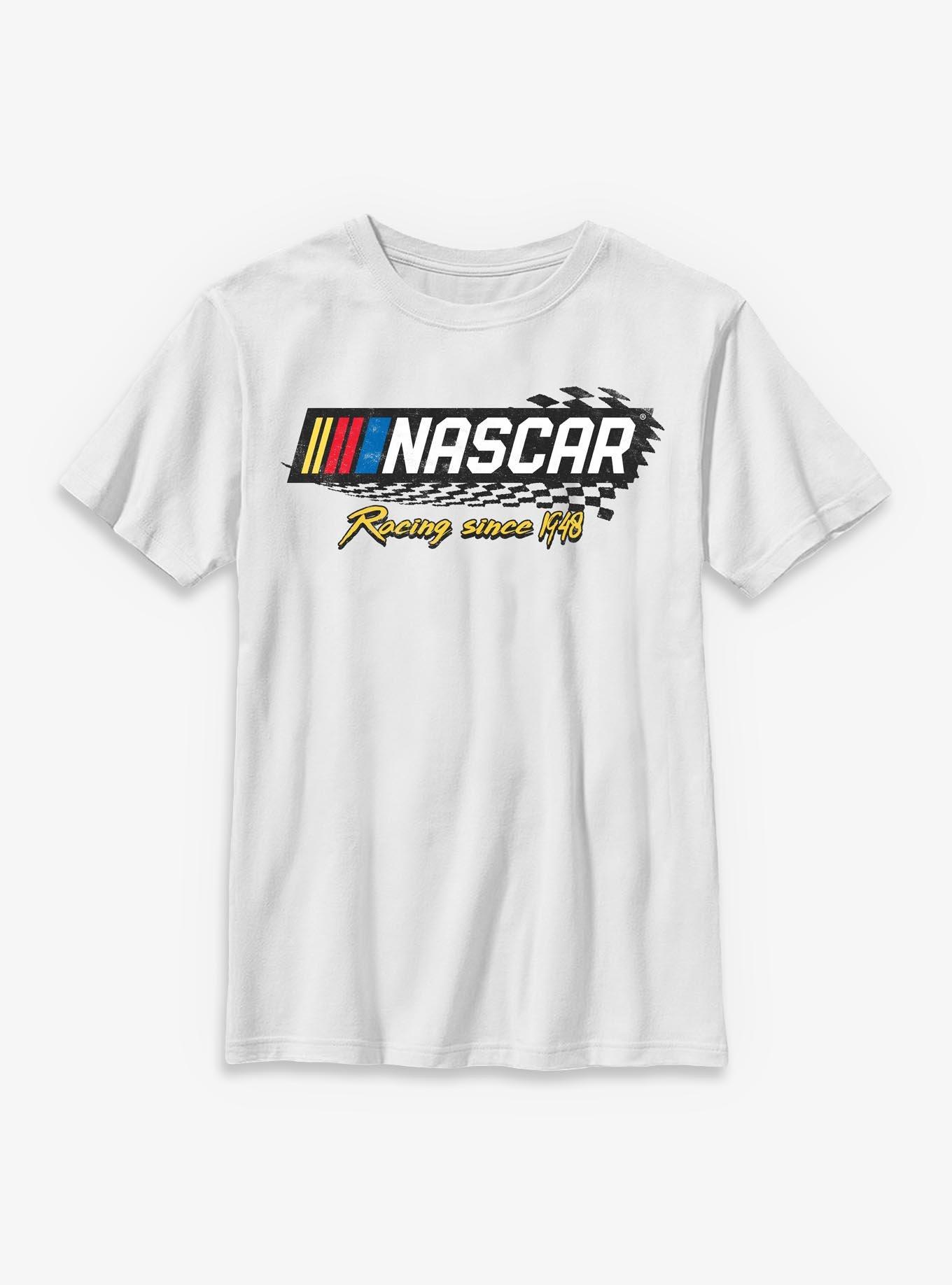 NASCAR Checker Racing Logo Youth T-Shirt, , hi-res