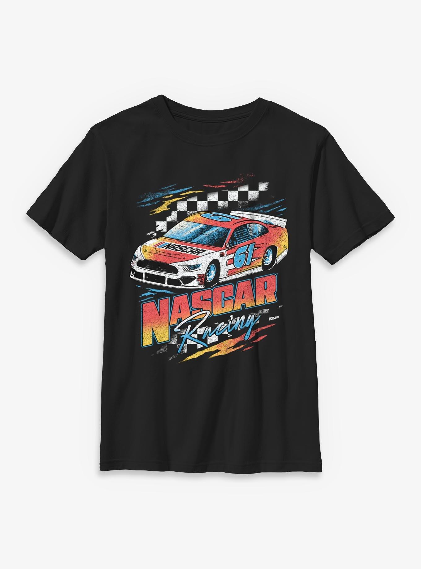 NASCAR Racing Checkers Youth T-Shirt, , hi-res