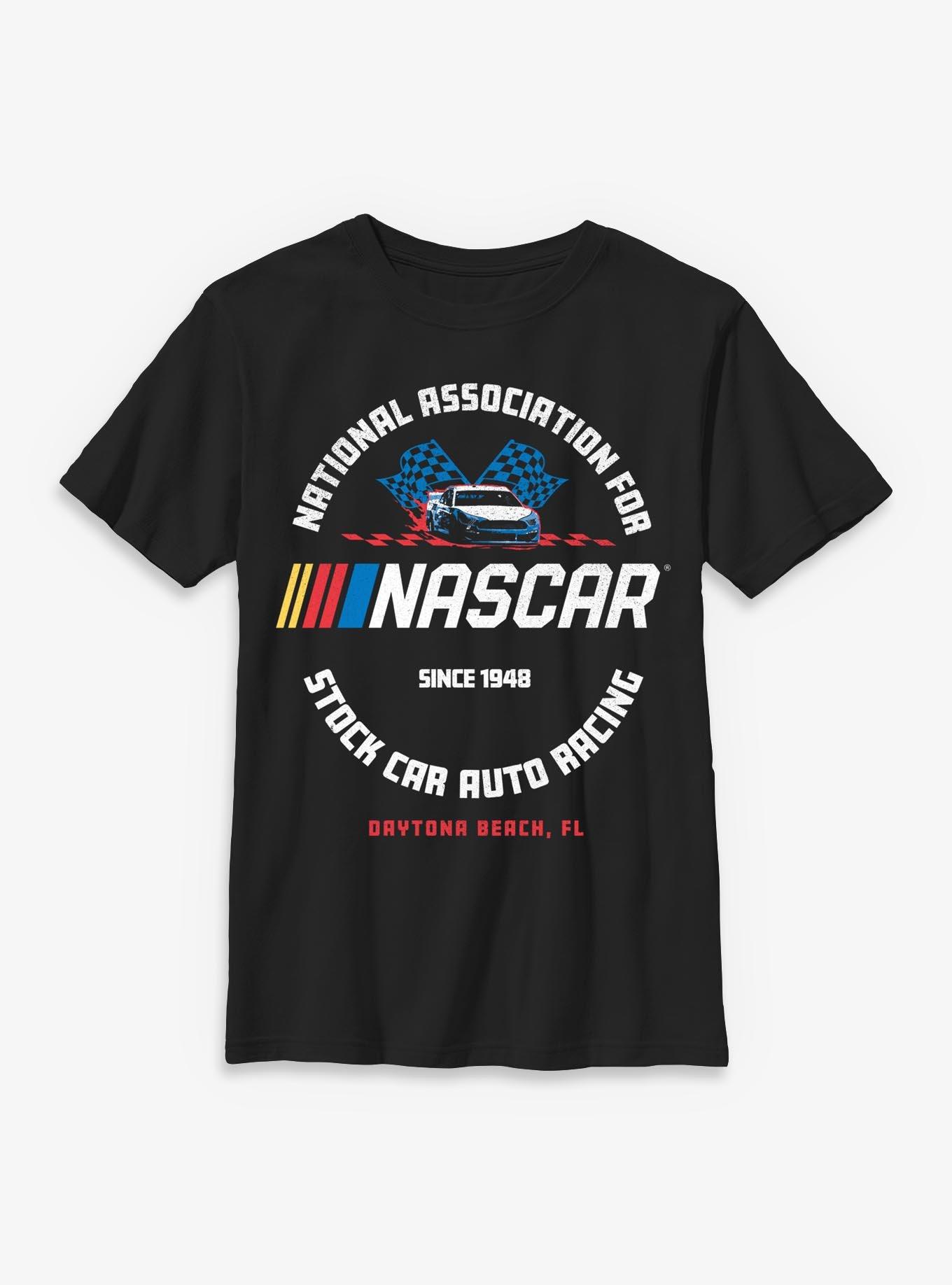 NASCAR Logo Flags Youth T-Shirt, , hi-res