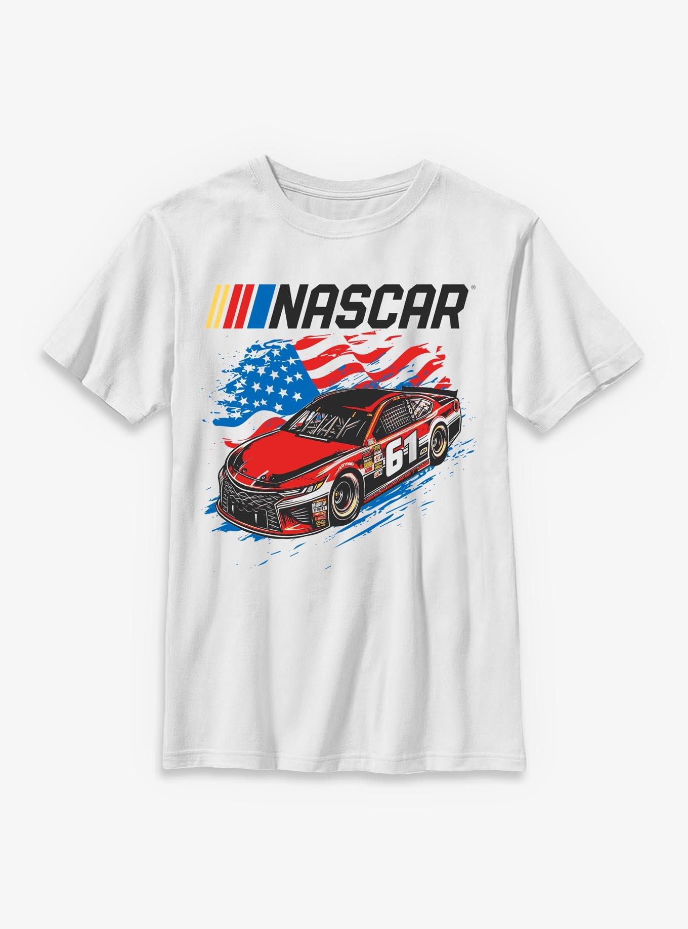 NASCAR Flag Racer Youth T-Shirt, , hi-res
