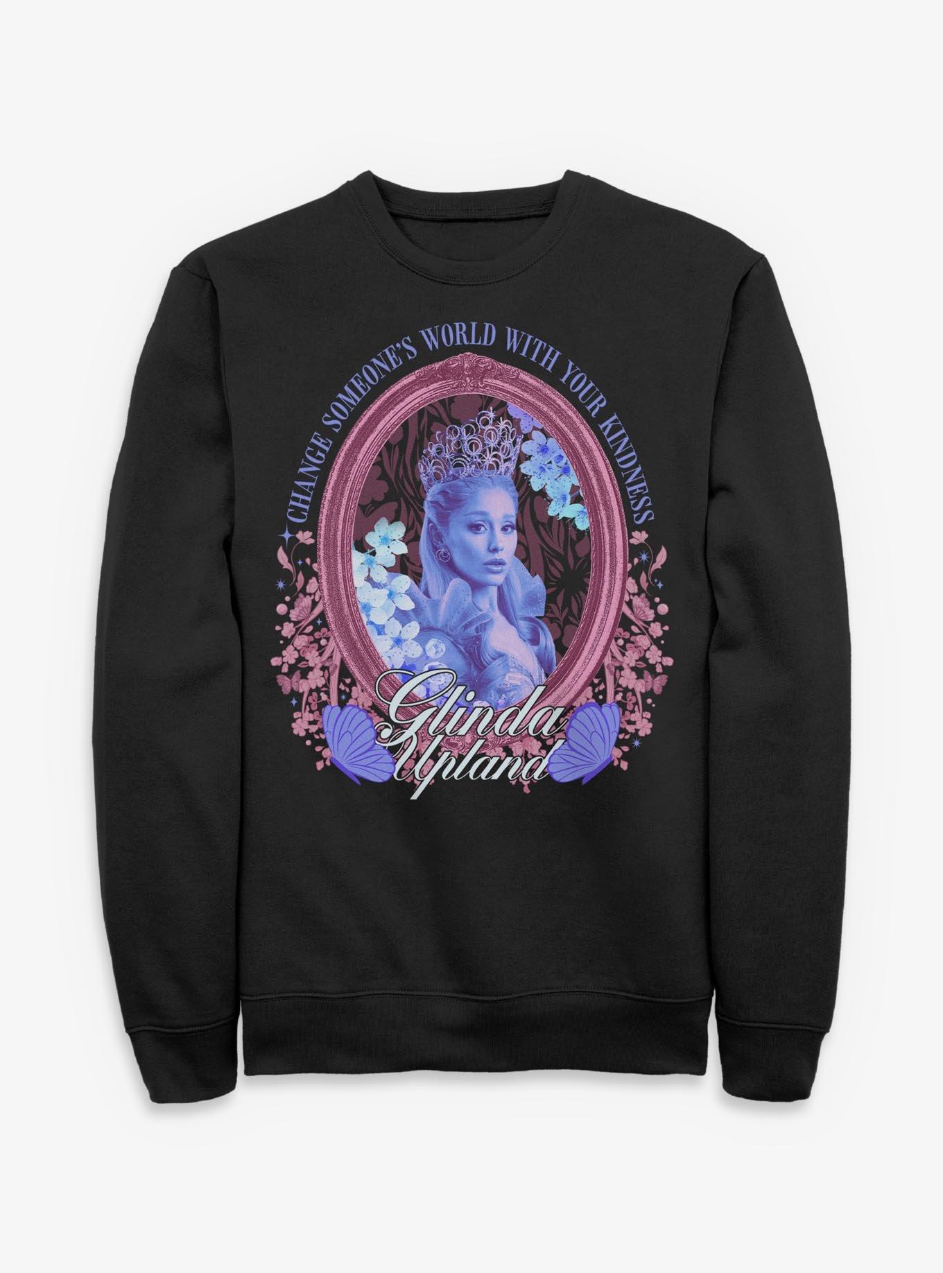 Wicked Glinda Be Kind Sweatshirt Hot Topic Exclusive, , hi-res