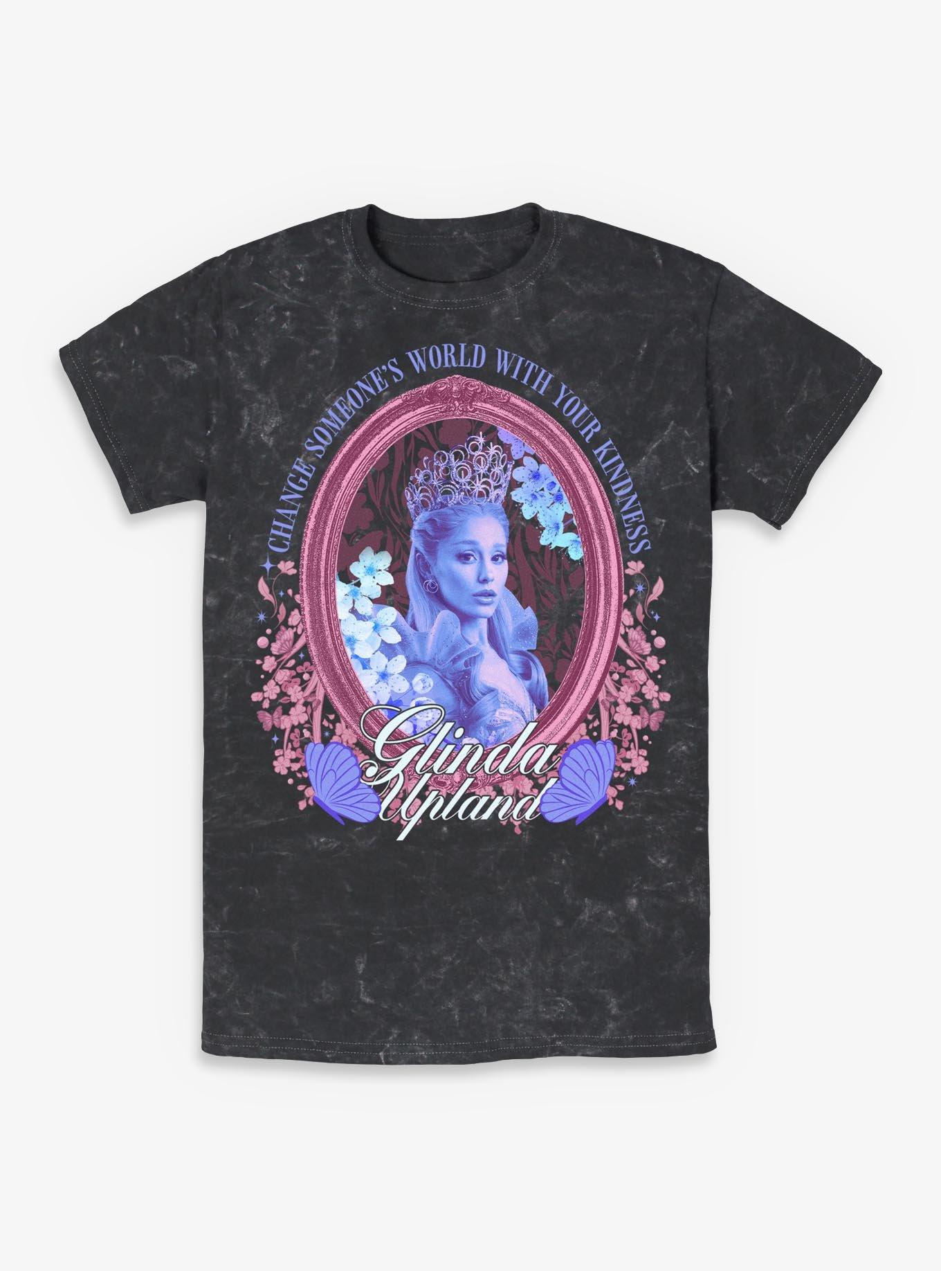Wicked Glinda Be Kind Mineral Wash T-Shirt Hot Topic Exclusive, , hi-res