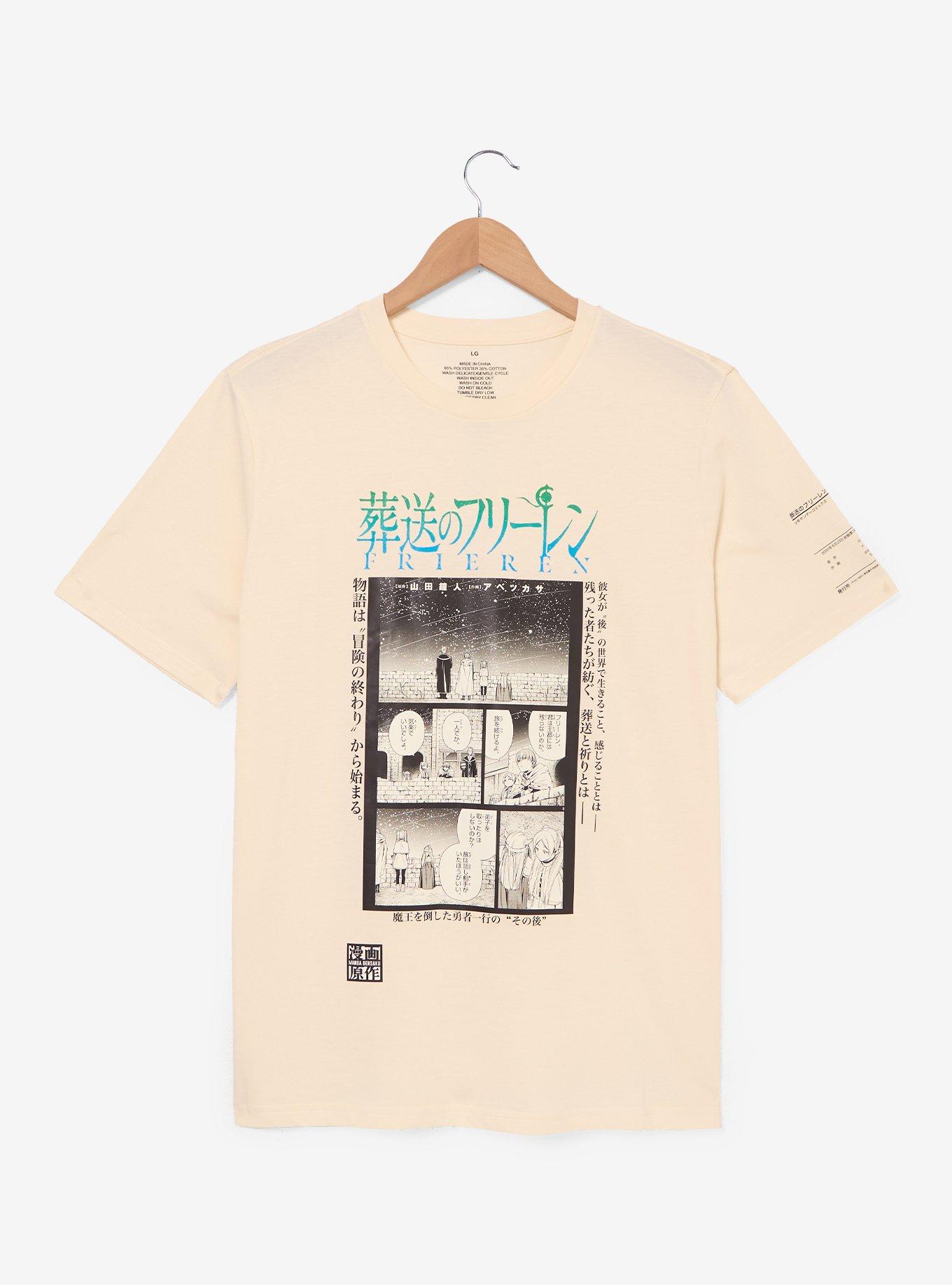 Frieren: Beyond Journey's End Manga Panels T-Shirt &mdash; BoxLunch Exclusive, , hi-res