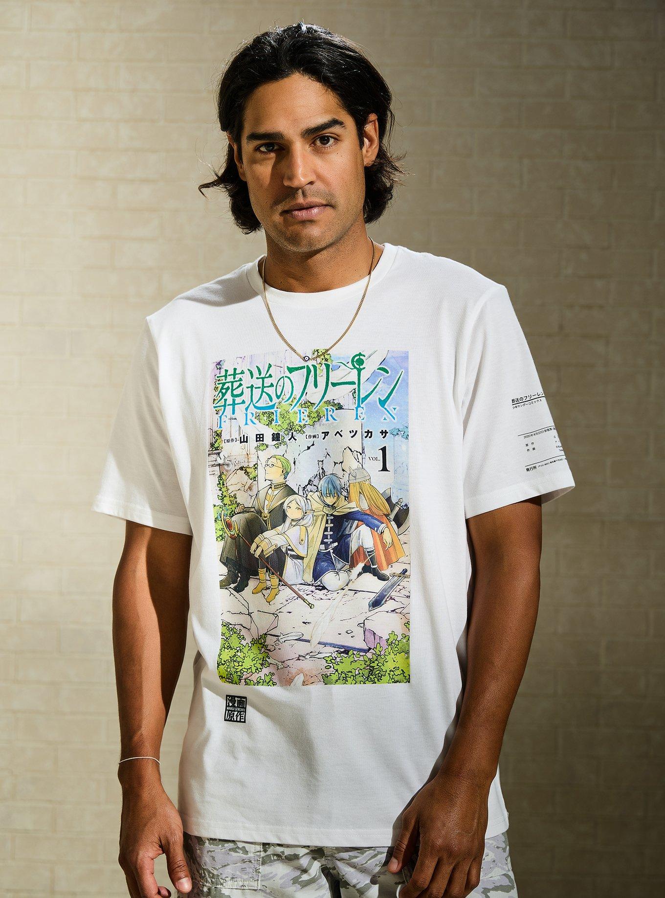 Frieren: Beyond Journey's End Manga Cover T-Shirt &mdash; BoxLunch Exclusive, , hi-res