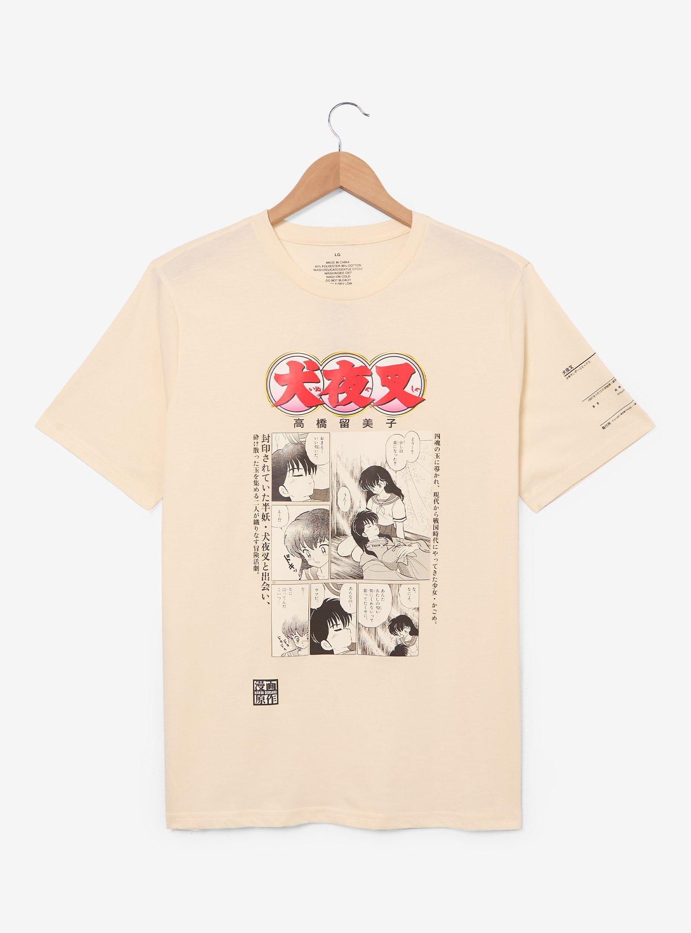 InuYasha Manga Panels T-Shirt &mdash; BoxLunch Exclusive, , hi-res
