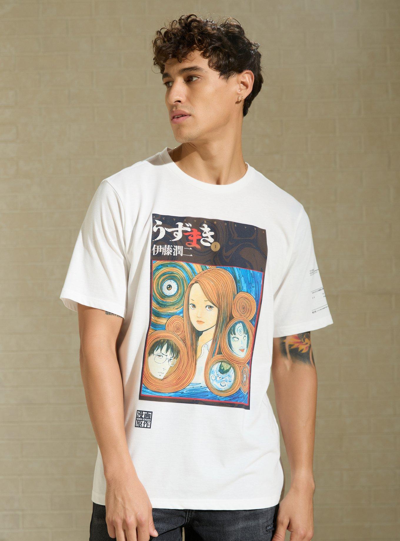 Uzumaki Manga Cover Graphic T-Shirt &mdash; BoxLunch Exclusive, , hi-res