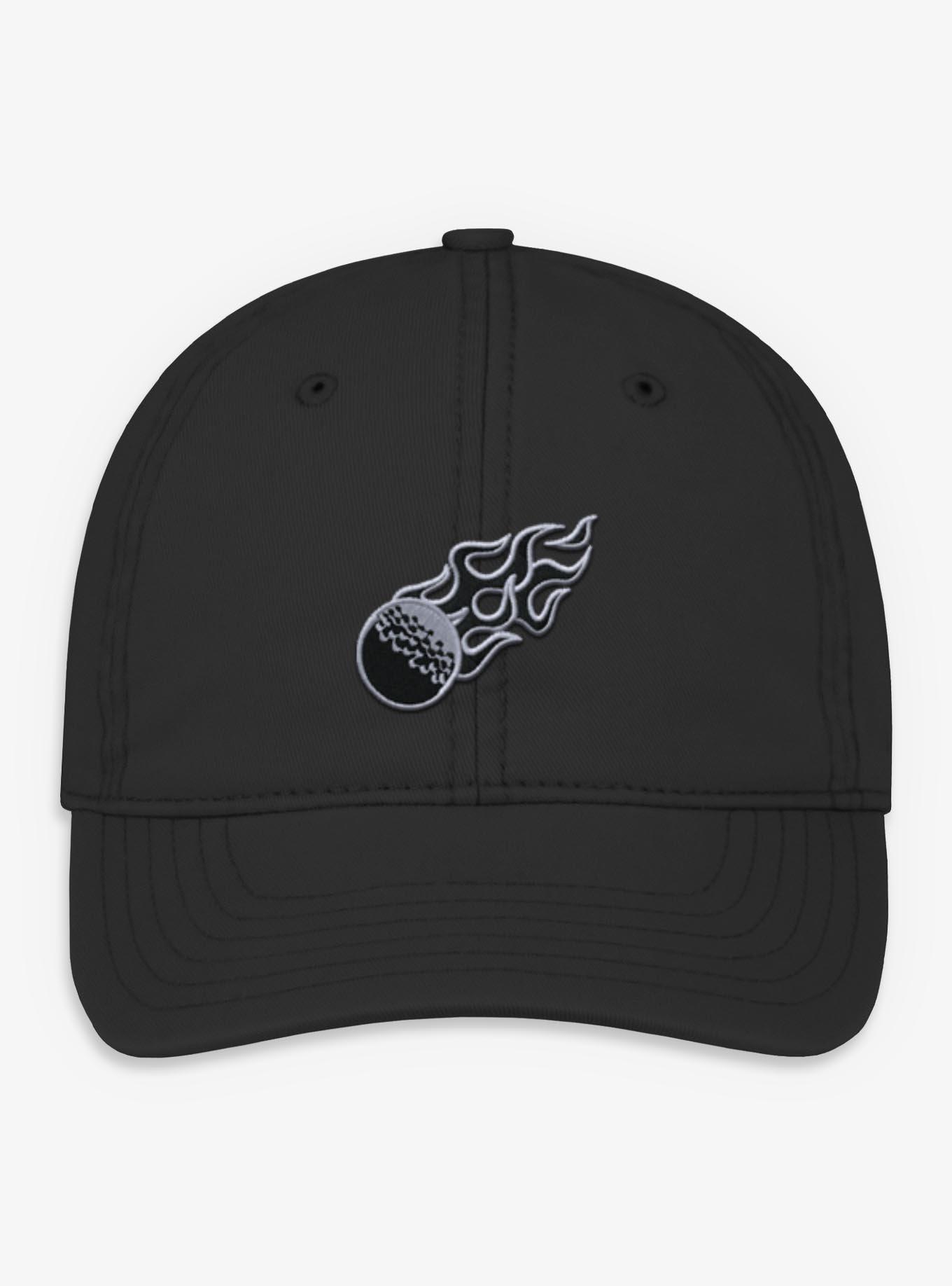 Flaming Golf Ball Dad Hat, , hi-res