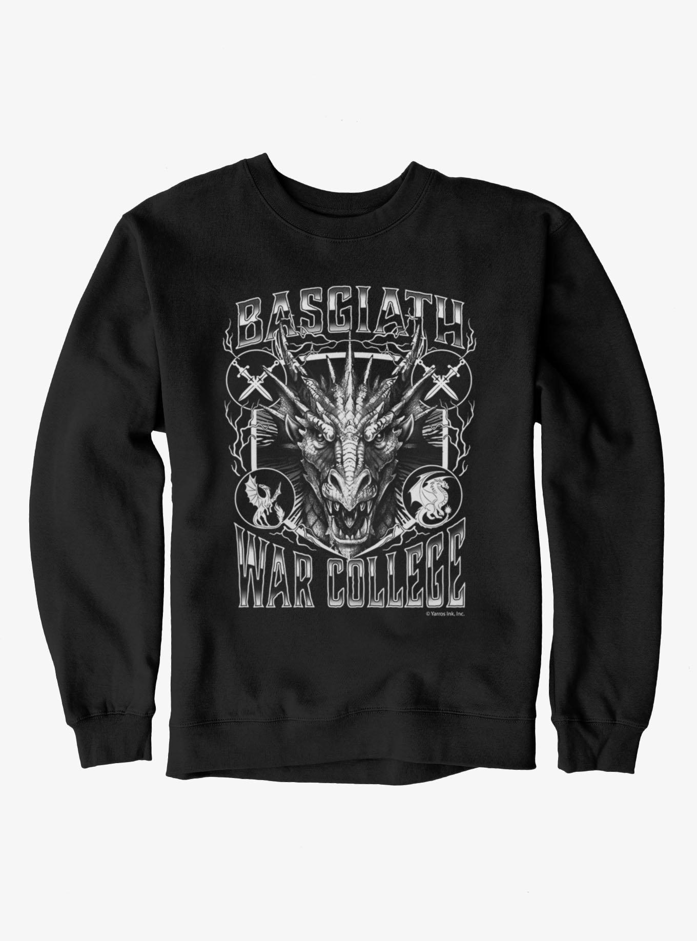 Fourth Wing Dragon Head Basgiath War College Sweatshirt Box Lunch Exclusive, , hi-res