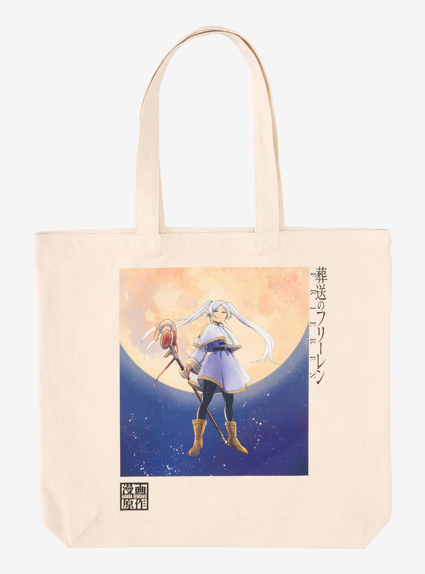 Frieren: Beyond Journey's End Frieren Space Manga Panel Tote Bag - BoxLunch Exclusive, , hi-res