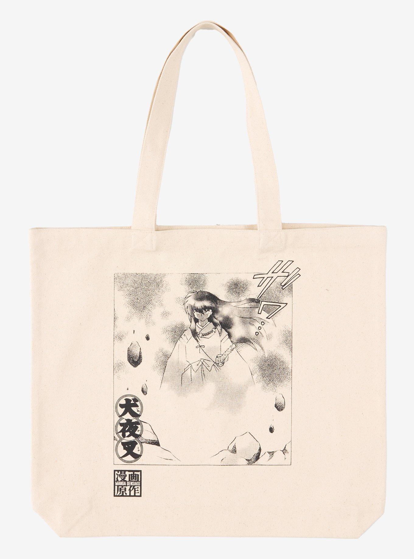 InuYasha Iconic Manga Scene Tote Bag - BoxLunch Exclusive, , hi-res