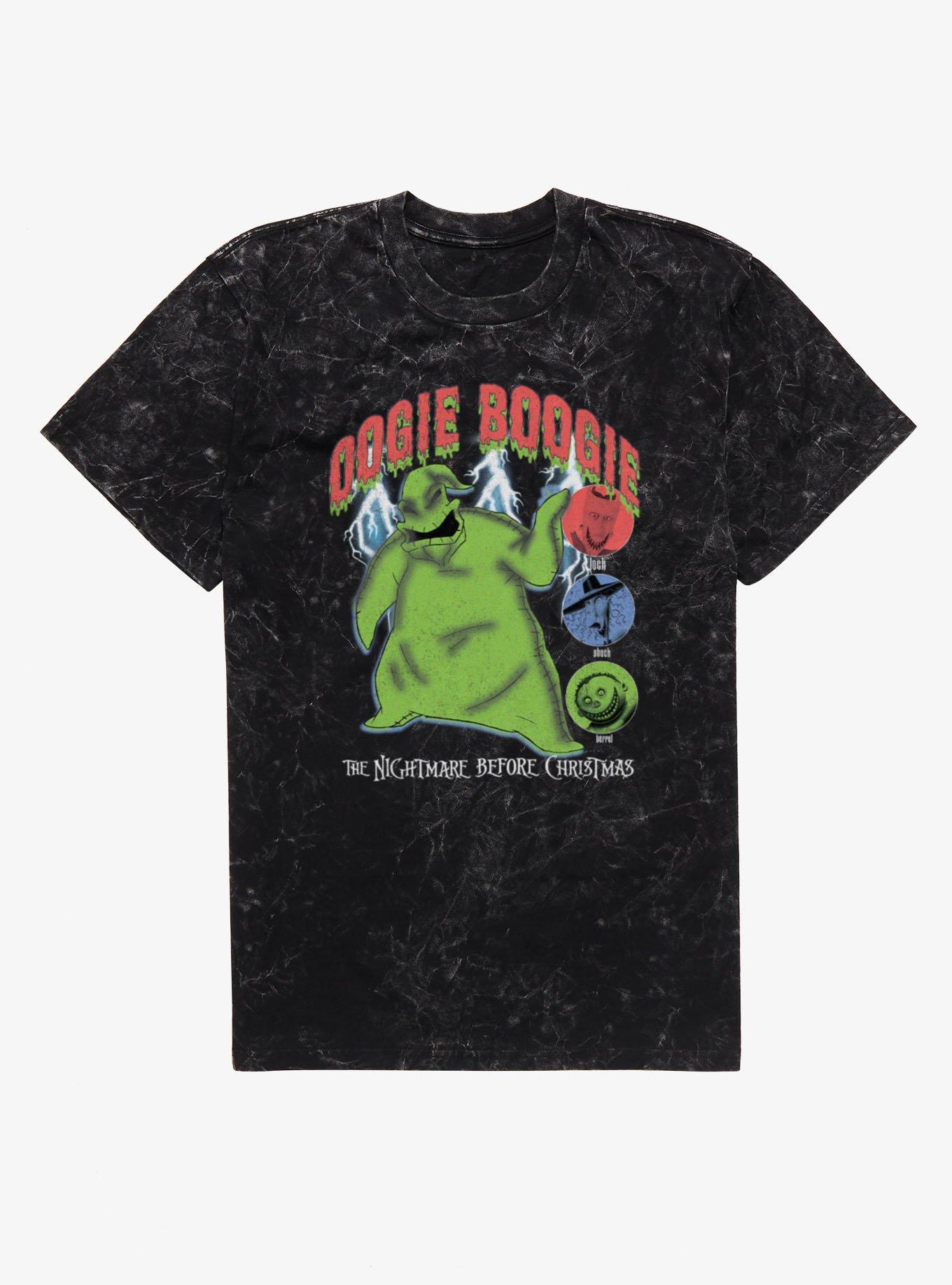 Disney The Nightmare Before Christmas Oogie Boogie Mineral Wash T-Shirt Box Lunch Exclusive, , hi-res