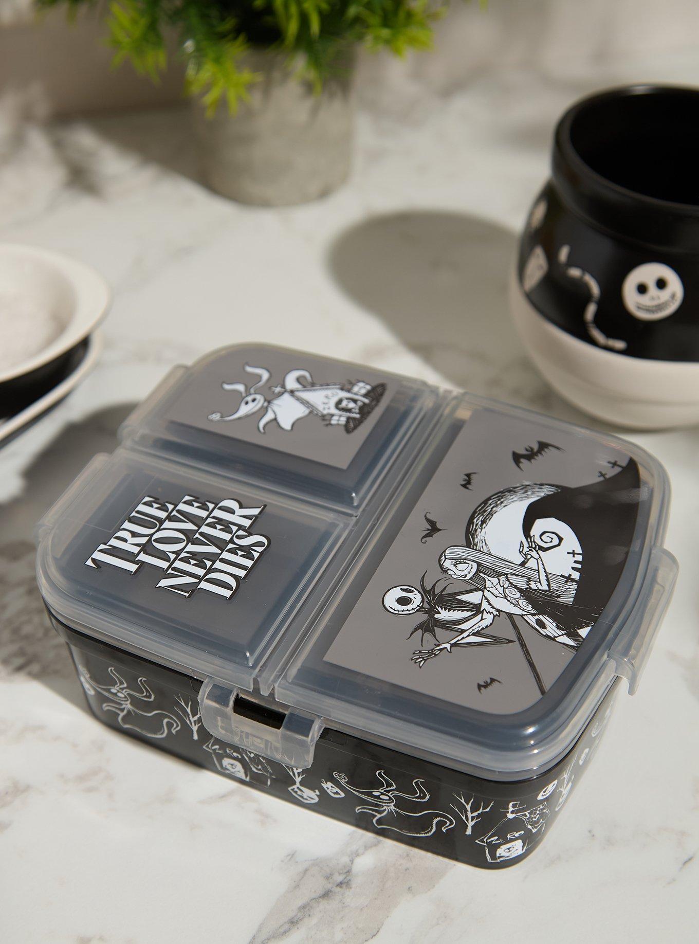 Disney The Nightmare Before Christmas Jack and Sally Bento Box - BoxLunch Exclusive, , hi-res