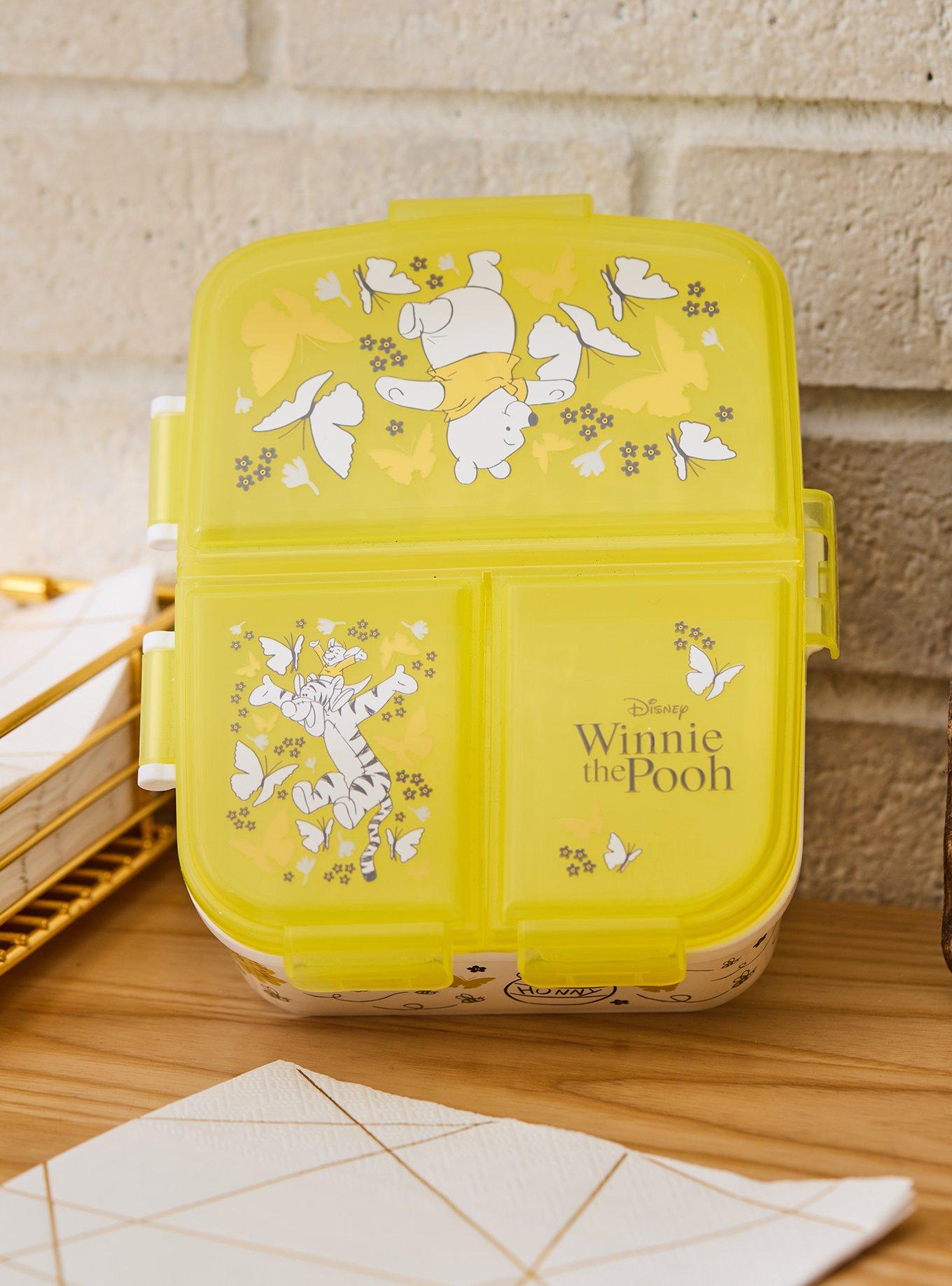 Disney Winnie the Pooh Floral Icons Bento Box - BoxLunch Exclusive, , hi-res