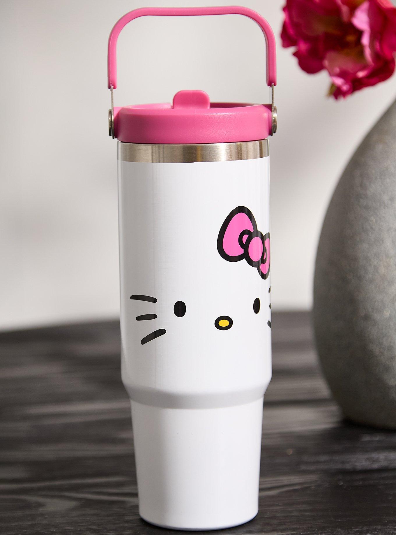 Sanrio Hello Kitty Face Travel Straw Tumbler, , hi-res