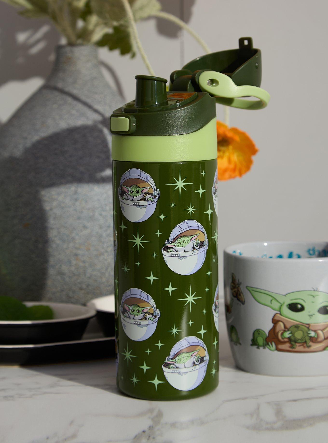 Star Wars The Mandalorian Grogu Water Bottle - Thumbnail 2