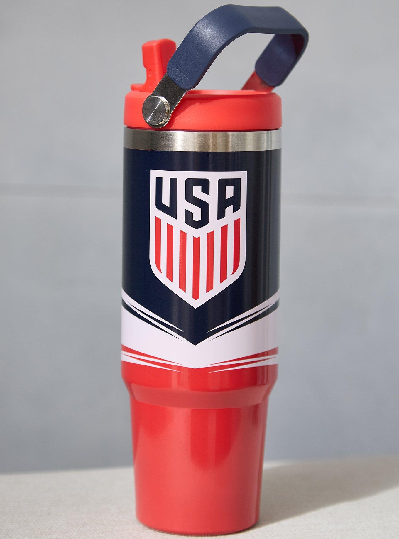 Team U.S.A. Travel Straw Tumbler &mdash; BoxLunch Exclusive, , hi-res