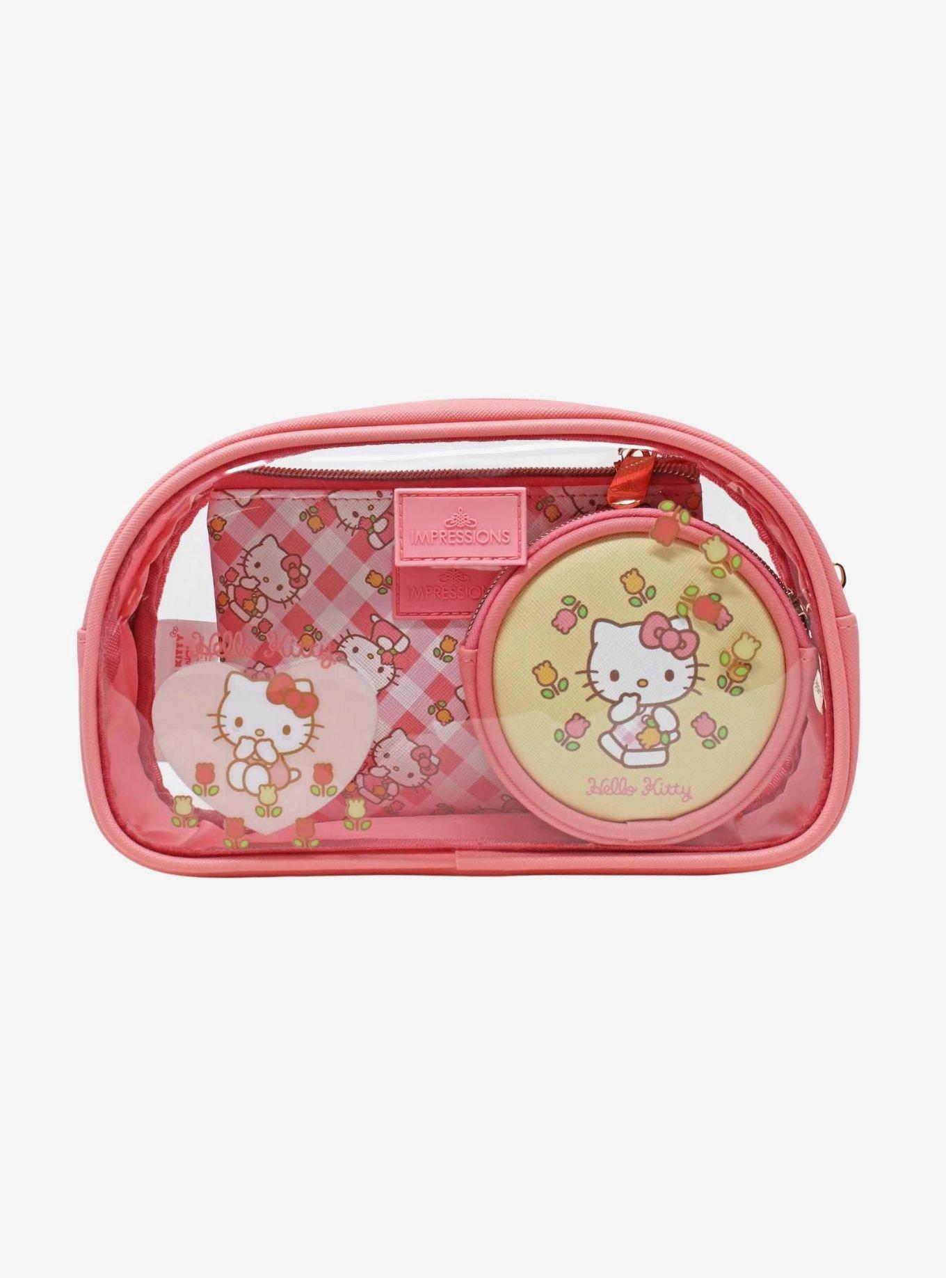 Sanrio Hello Kitty 3-PC Makeup Bag Set, , hi-res