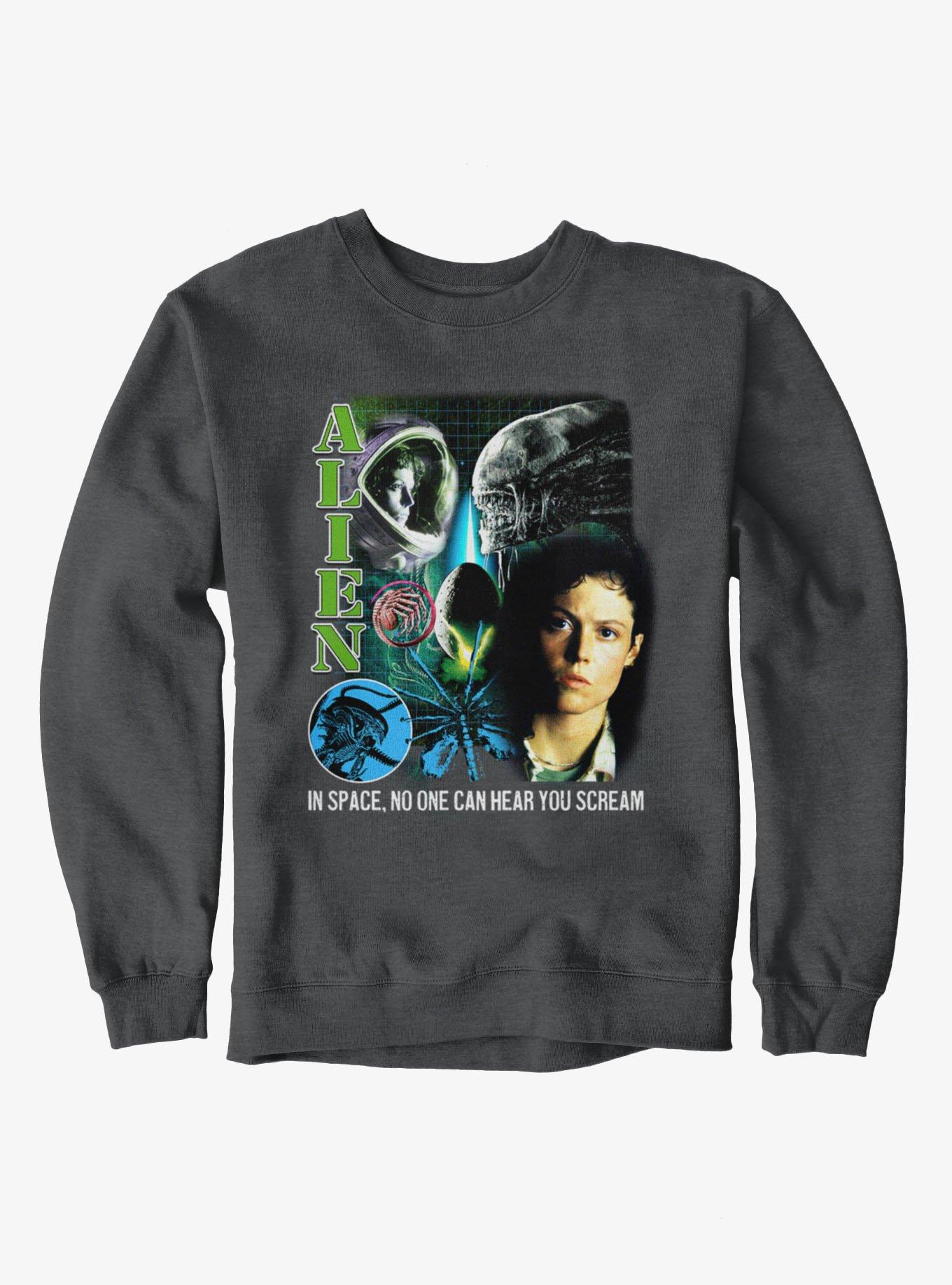 Alien Ellen Ripley Sweatshirt, DARK HEATHER, hi-res