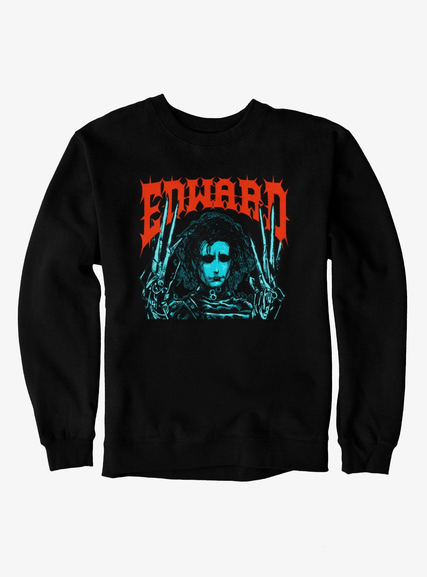 Edward Scissorhands Metal Edward Sweatshirt