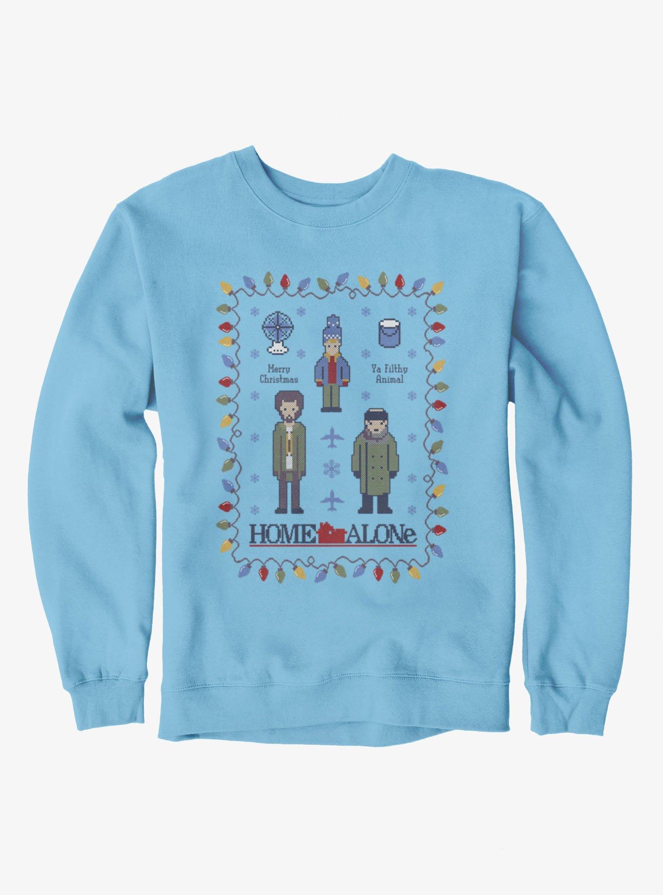 Home Alone Mock Stitch Wet Bandits Sweatshirt