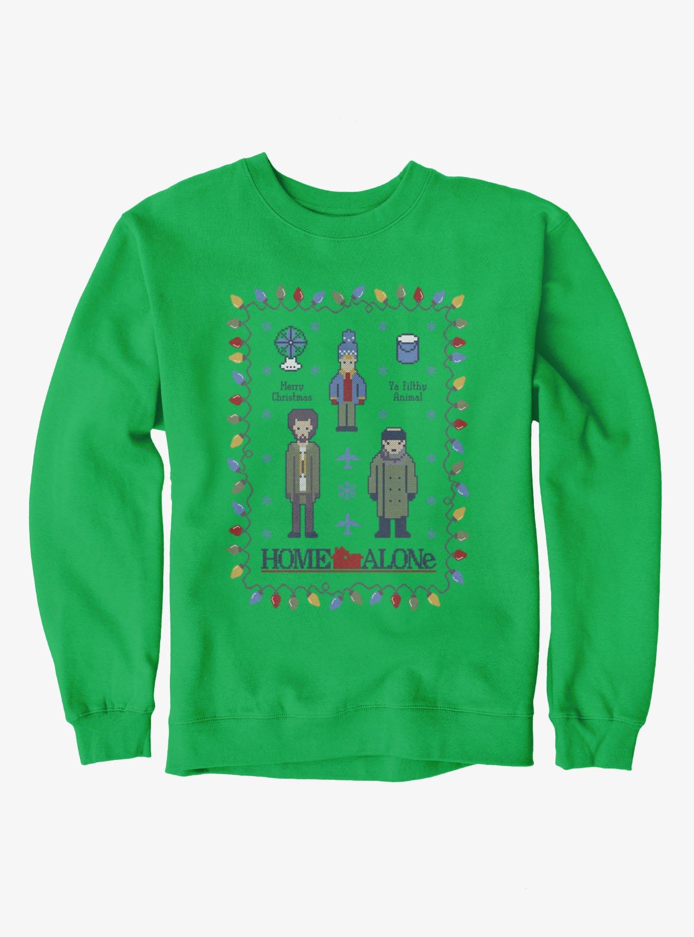 Home Alone Mock Stitch Wet Bandits Sweatshirt