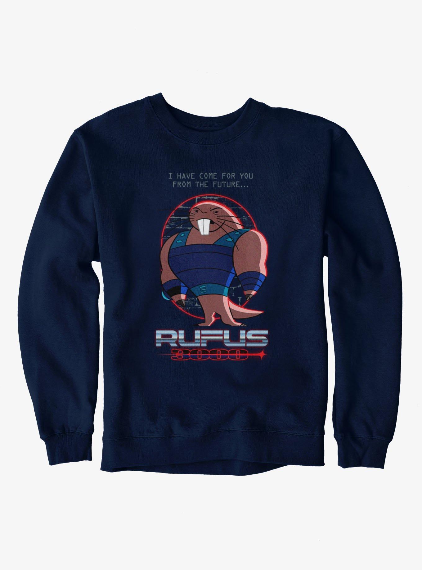 Disney Kim Possible Rufus 3000 Sweatshirt Hot Topic Exclusive, , hi-res