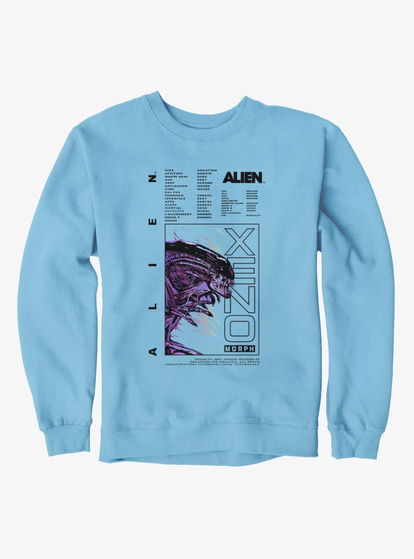 Alien Xenomorph Scan Sweatshirt, , hi-res