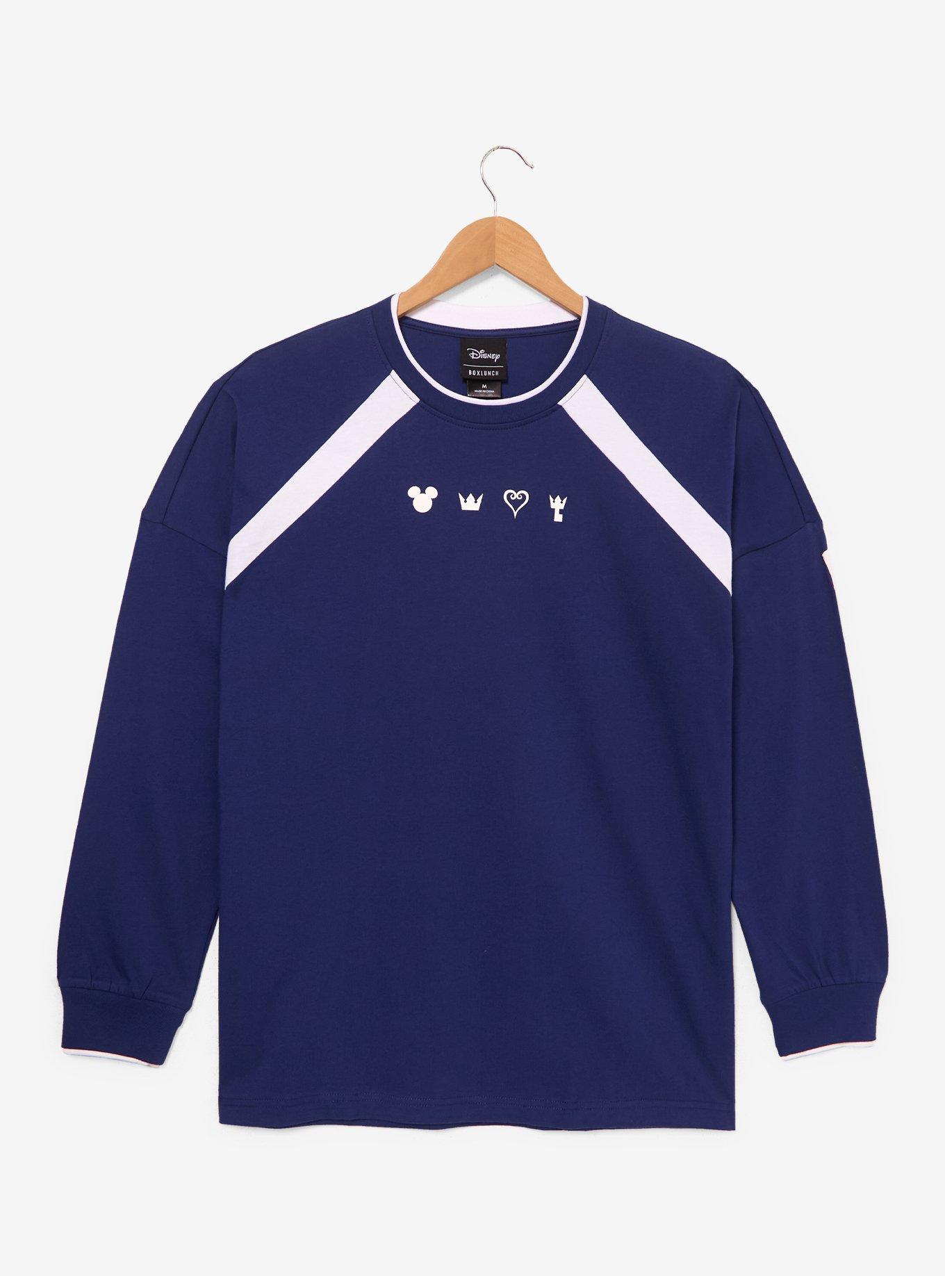 Disney Kingdom Hearts Icons Long Sleeve T-Shirt - BoxLunch Exclusive, , hi-res