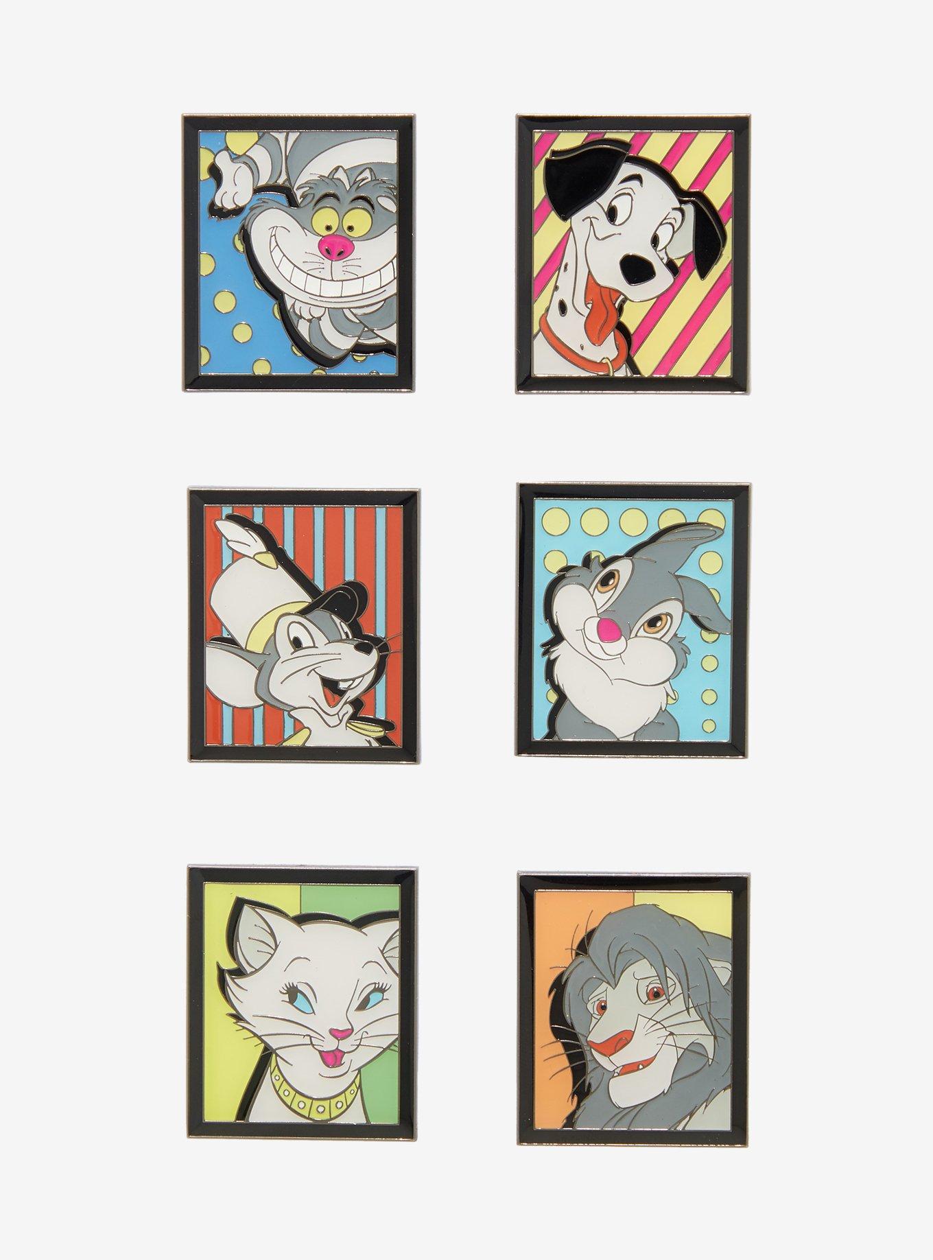 Loungefly Disney Pop Art Frame Blind Box Enamel Pin Hot Topic Exclusive, , hi-res