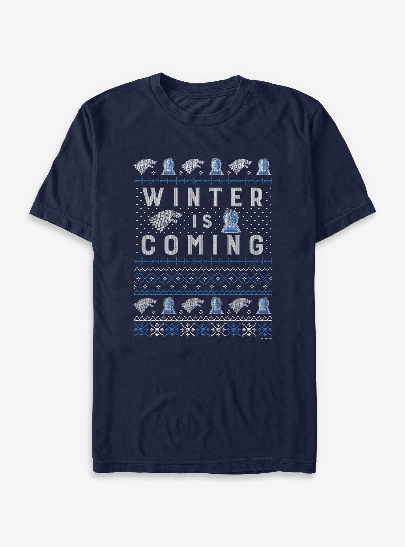 Game Of Thrones Winter Is Coming Ugly Sweater T-Shirt