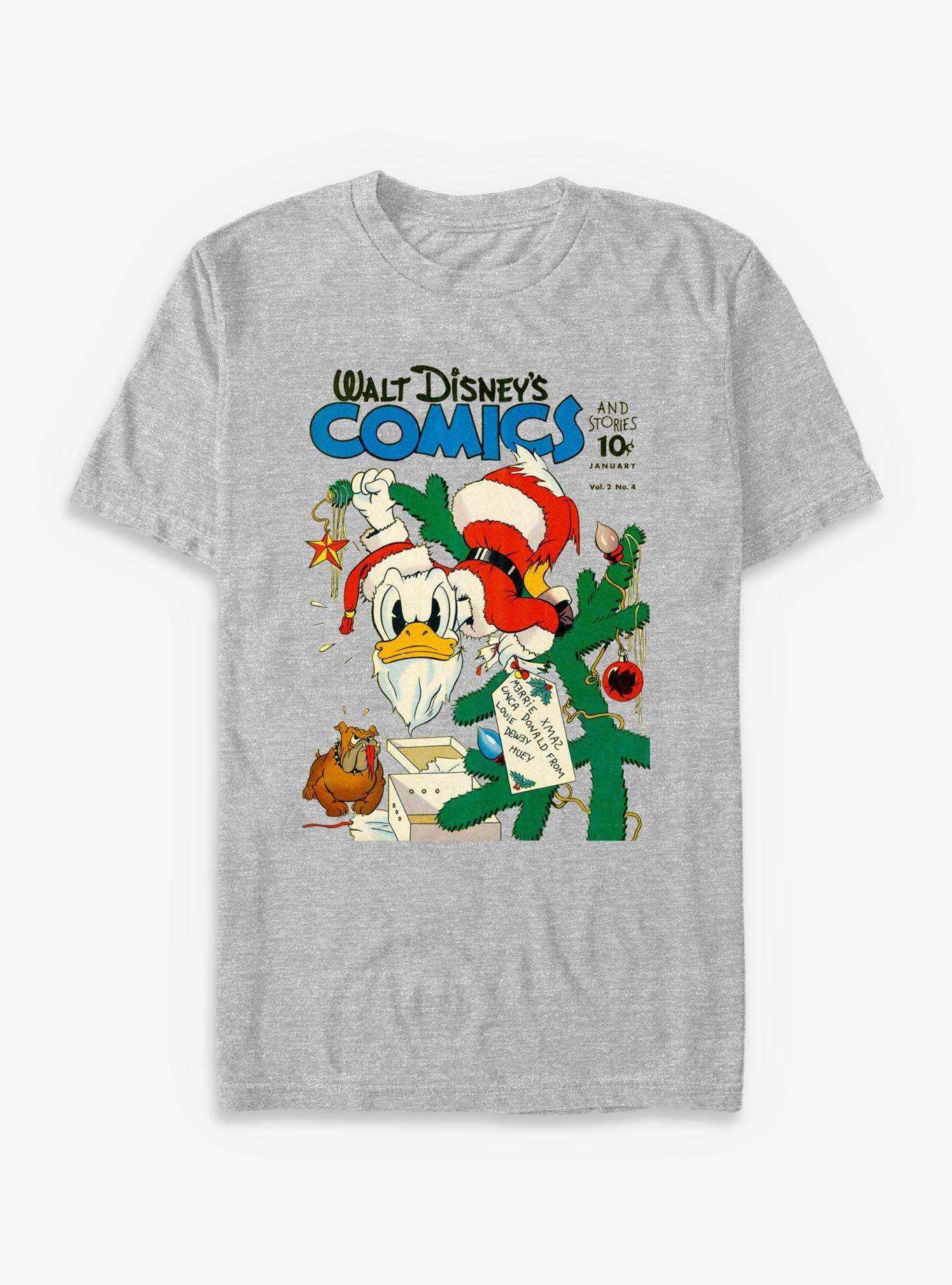 Disney Donald Duck Holiday Magazine T-Shirt