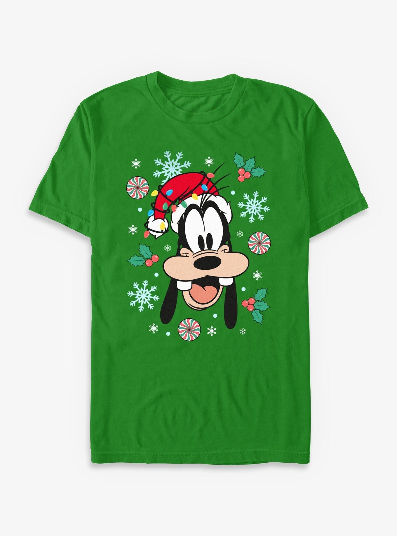 Disney Goofy Christmas Hat T-Shirt