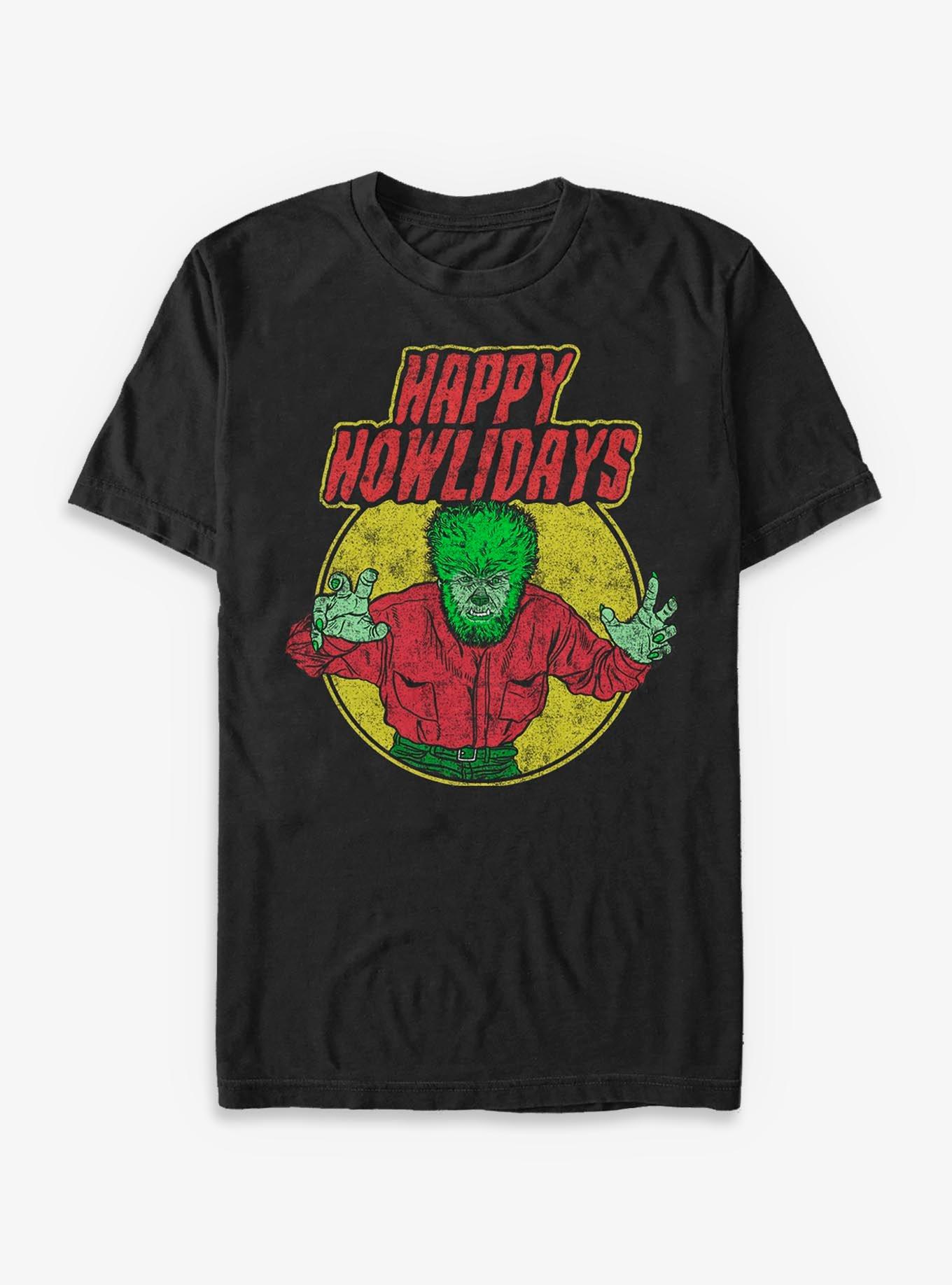 Universal Monsters Howlidays Werewolf T-Shirt