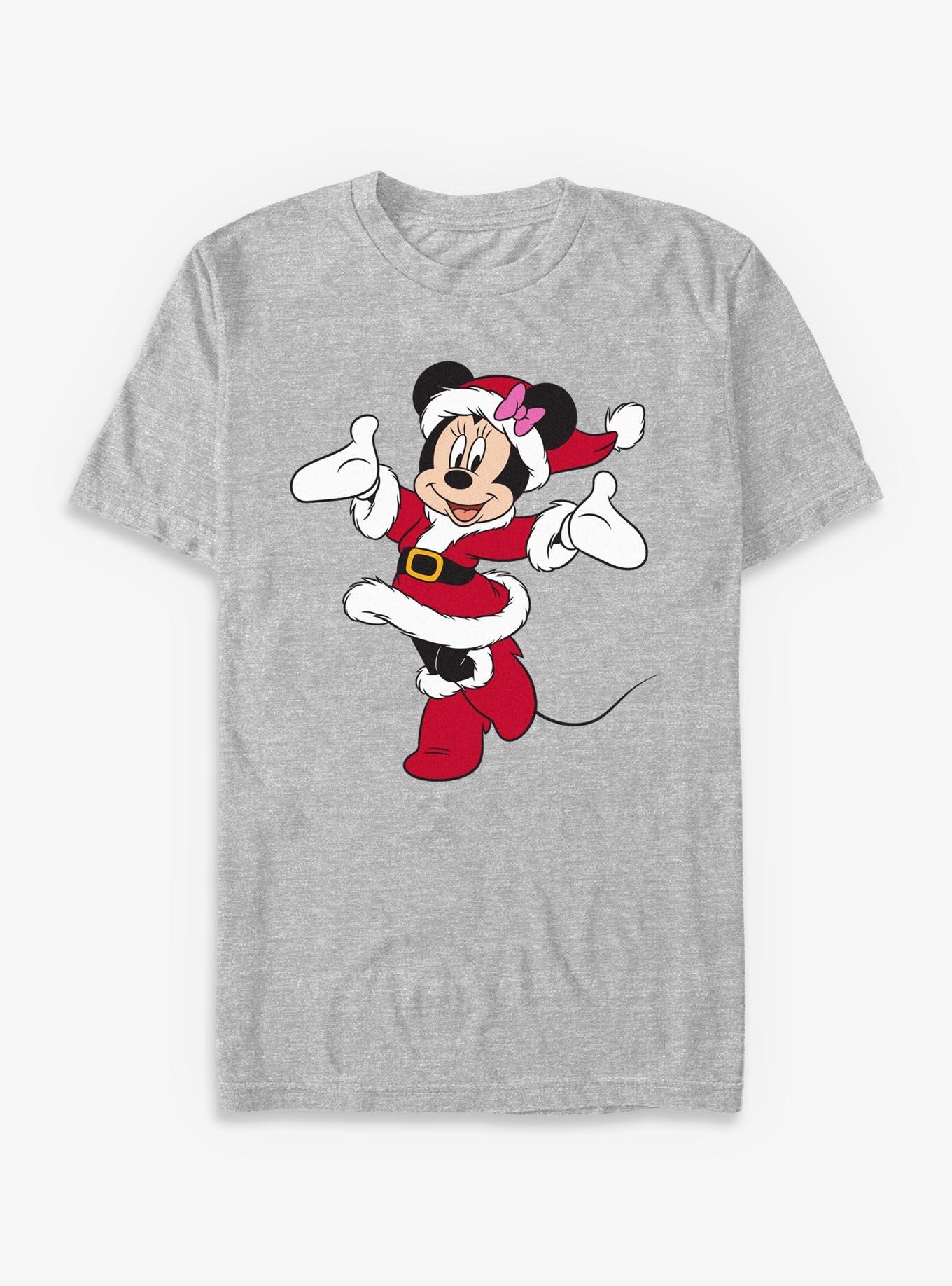 Disney Minnie Mouse Christmas Red Dress T-Shirt, , hi-res