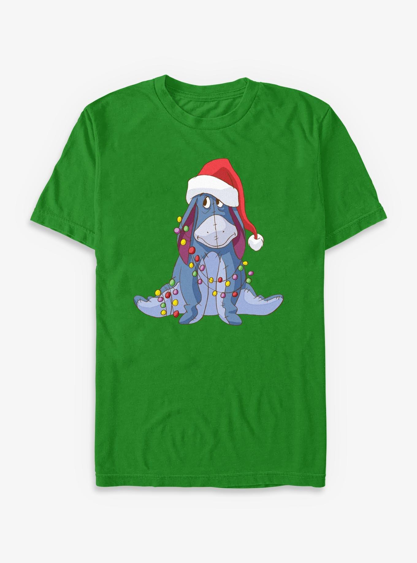 Disney Winnie The Pooh Eeyore Wrapped Around Lights T-Shirt, , hi-res